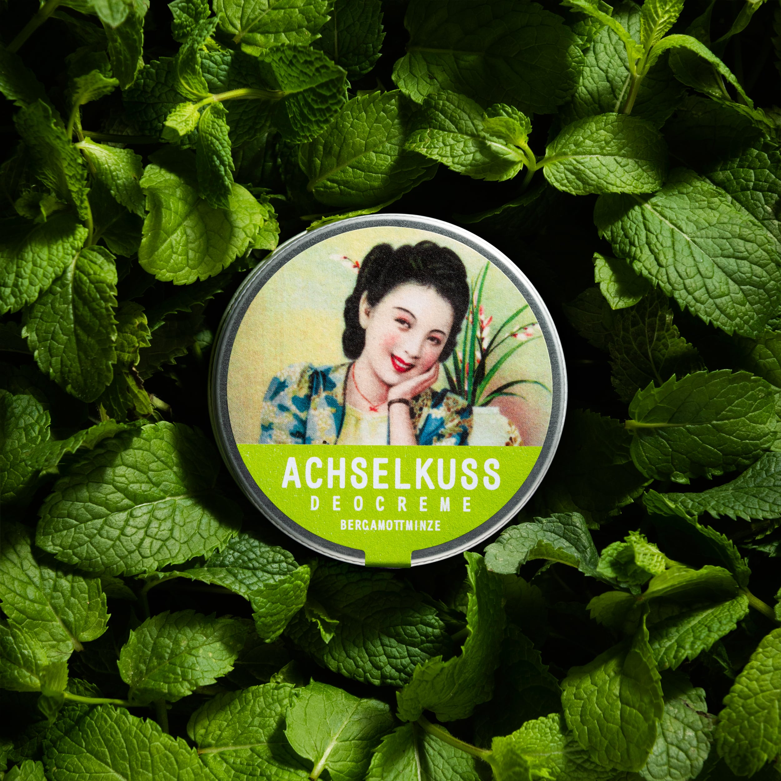ACHSELKUSS-Bergamottminze-50g Deocreme Bergamottminze