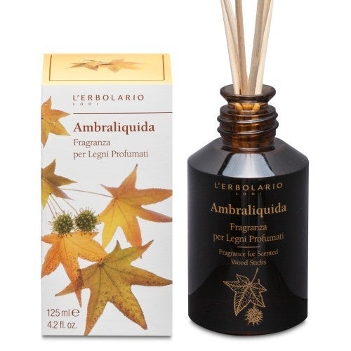 lerbolario-ambraliquida-raumduft-125ml-2 AMBRALIQUIDA Raumduft mit Holzstäbchen