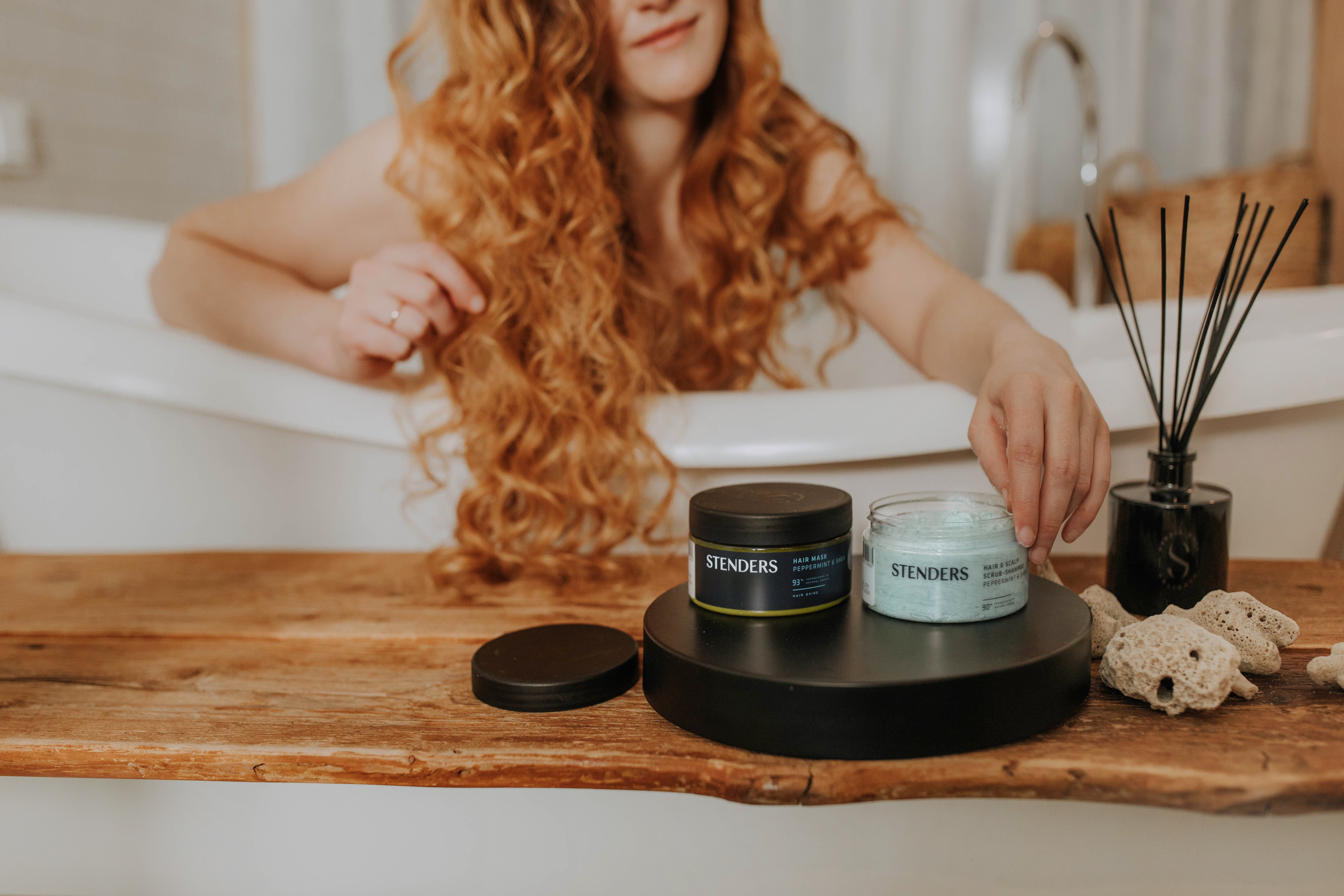 stenders-peppermint-shea-mood-3 Haar & Kopfhaut Peeling-Shampoo Pfefferminze & Sheabutter