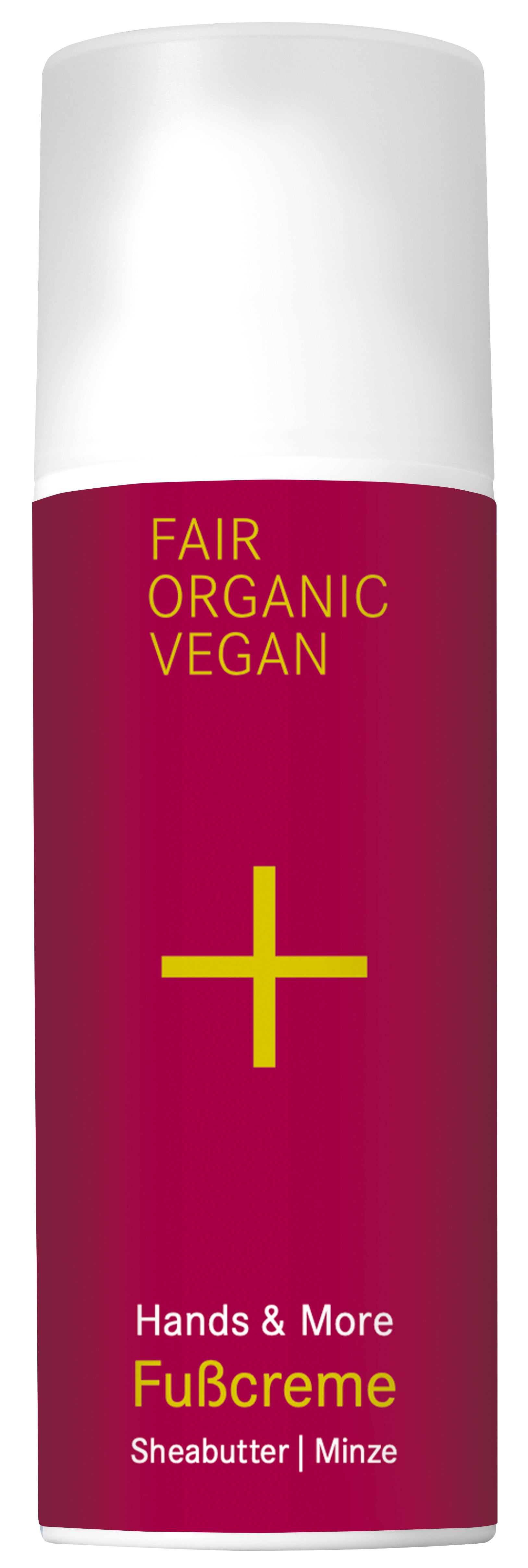 iplusm-hands-and-more-fusscreme Hands and More Fußcreme Sheabutter & Minze