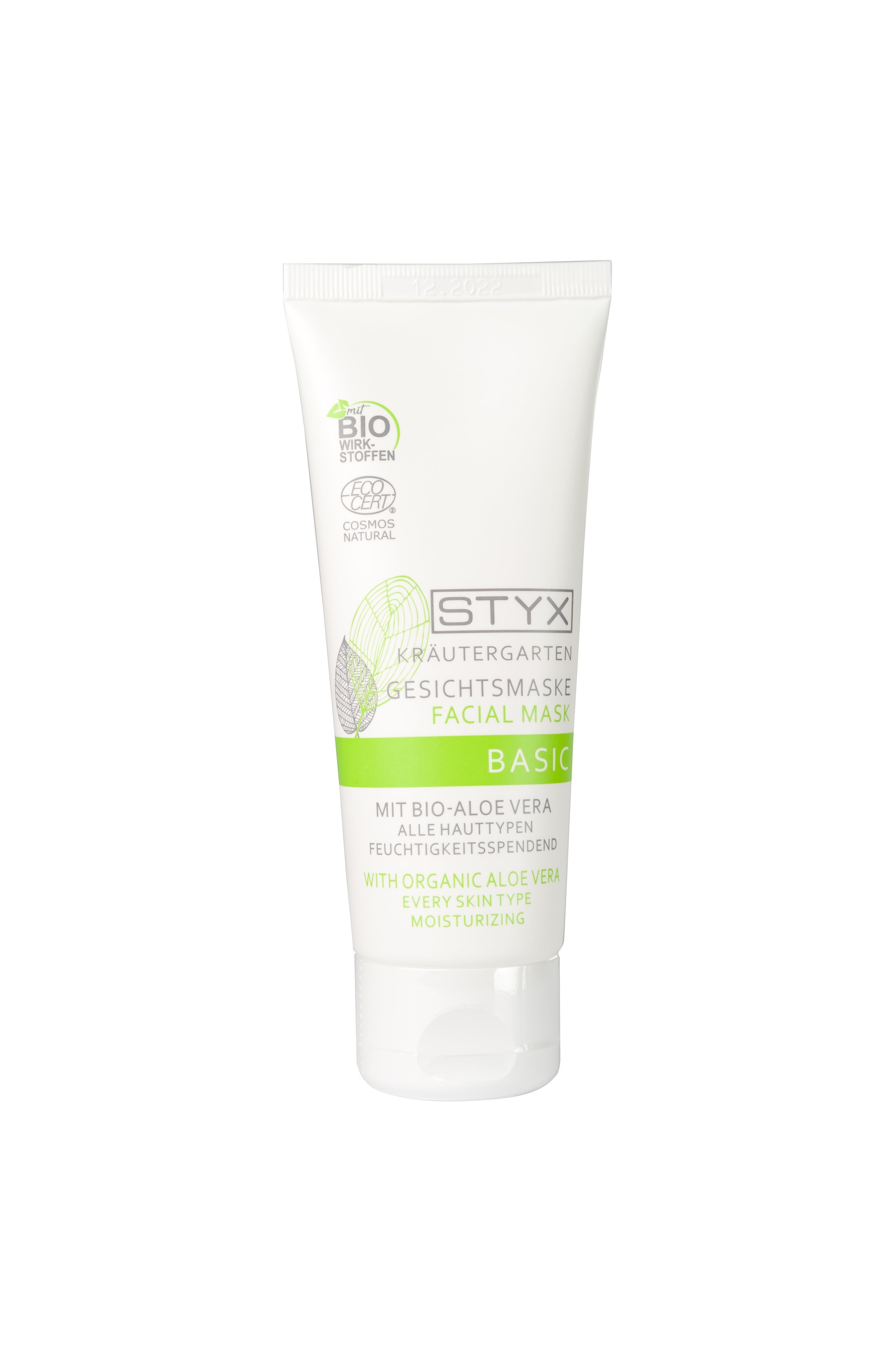 styx-kraeutergarten-gesichtsmaske-bio-aloe-vera-70ml Masque de visage BASIC au jardin d'herbes aromatiques et à l'aloe vera bio