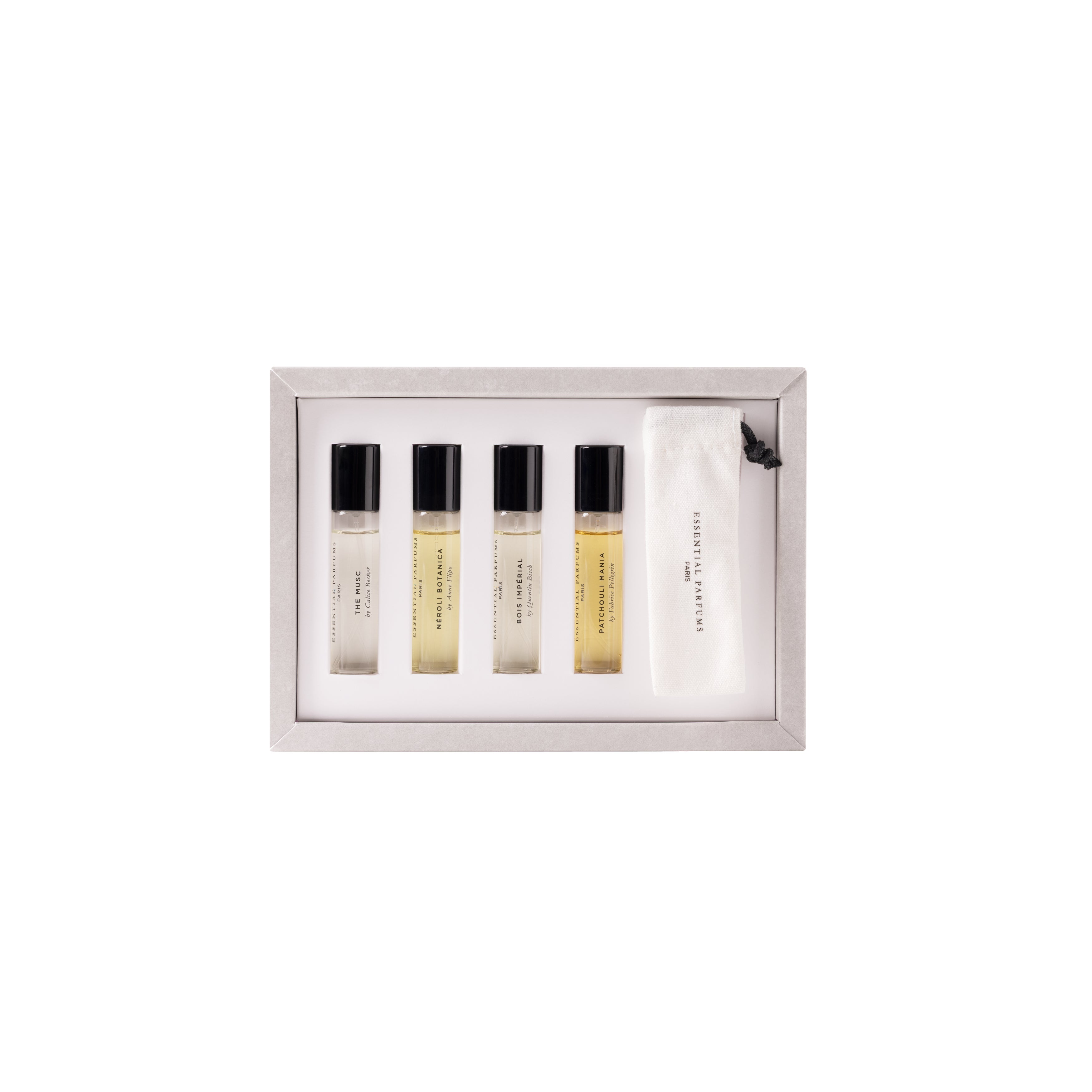 Discovery Travel Set 4x10ml Parfumprobe, Duftsets, Minikasten, Roll-on Fläschchen, Reisegröße