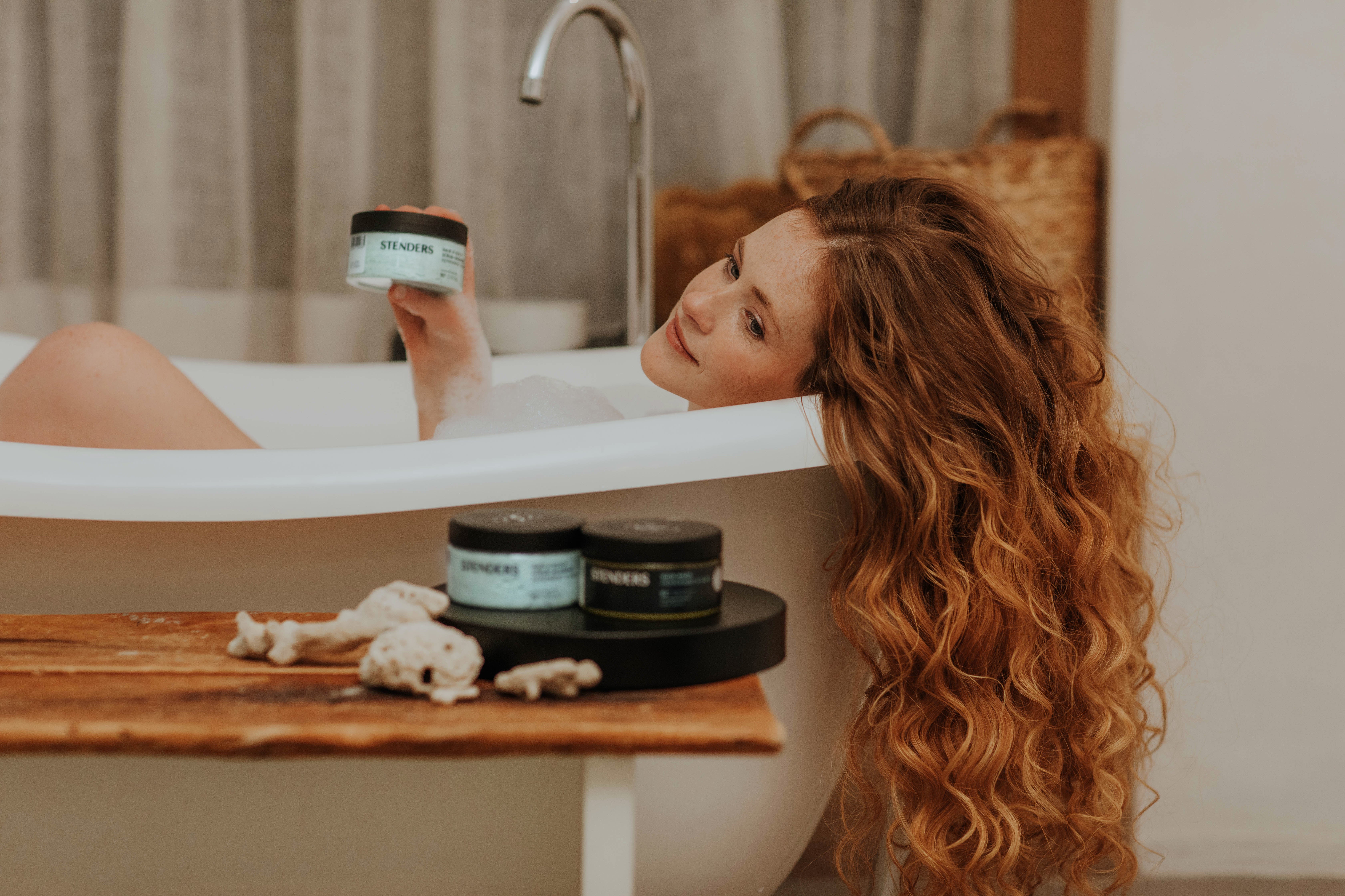 stenders-peppermint-shea-mood-5 Haar & Kopfhaut Peeling-Shampoo Pfefferminze & Sheabutter