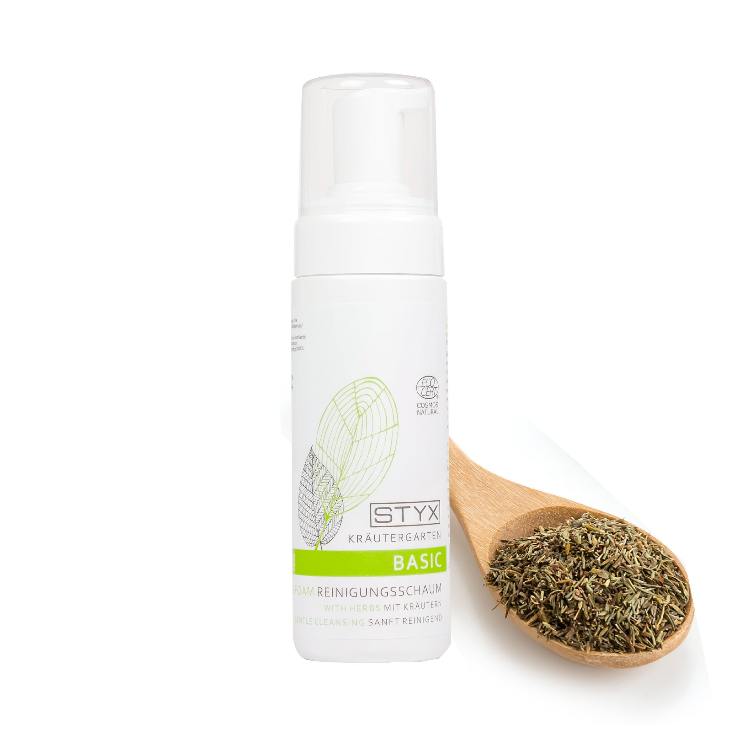 styx-kraeutergarten-reinigungsschaum-150ml-2 Mousse nettoyante BASIC du jardin d'herbes