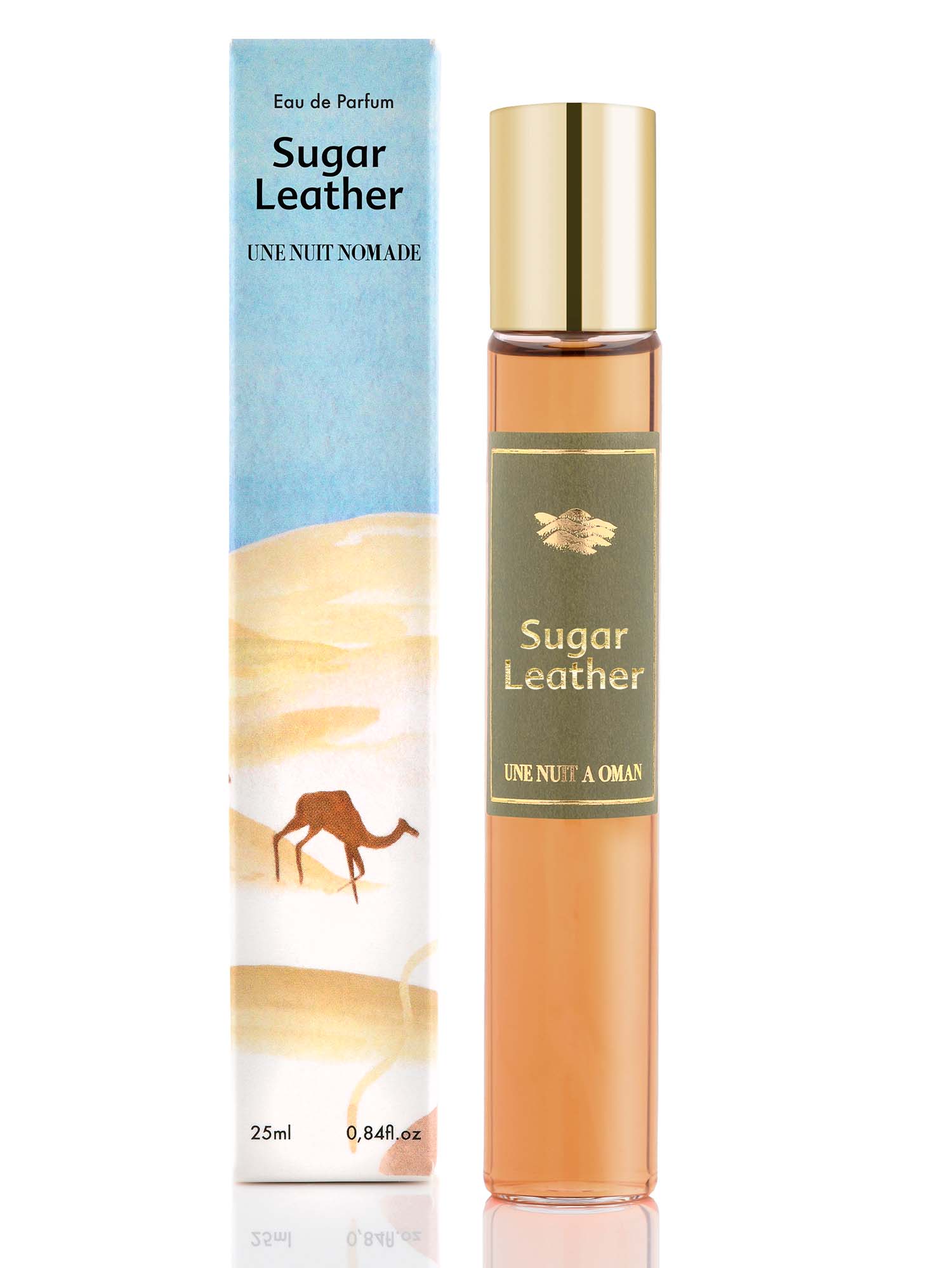 une-nuit-nomade-3770019783436-sugar-leather-25ml-box-and-bottle Sugar Leather EdP