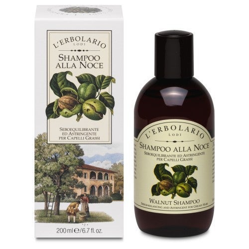 lerbolario-walnuss-shampoo-200ml-3 Shampoo alle NOCCIOLE per il cuoio capelluto grasso