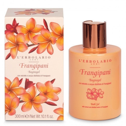 lerbolario-frangipani-bade-duschgel-300ml FRANGIPANI Bade-/ Duschgel