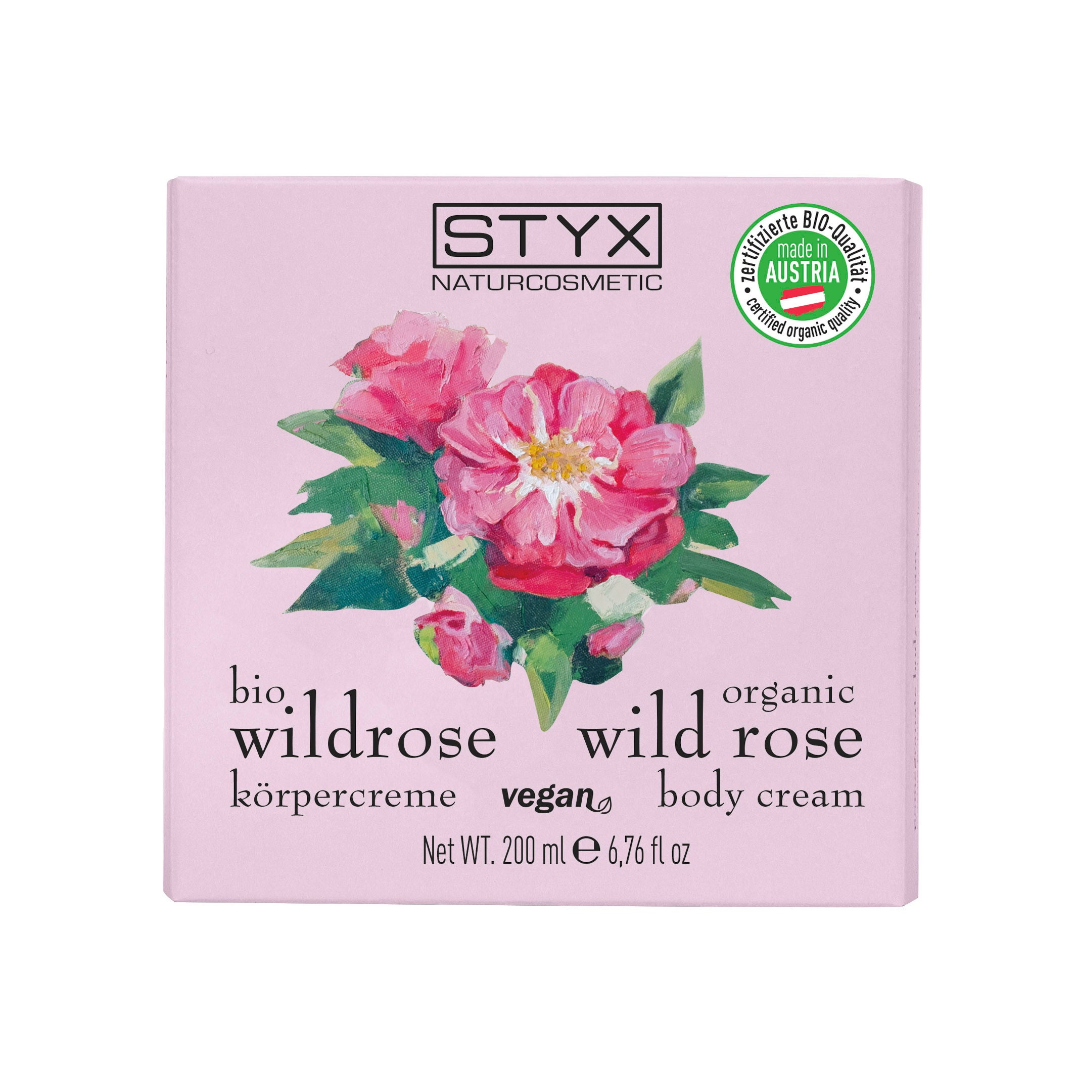 styx-18274-kdk-wildrose-koerpercreme-schachtel-200ml Crème pour le corps à la Rose musquée BIO