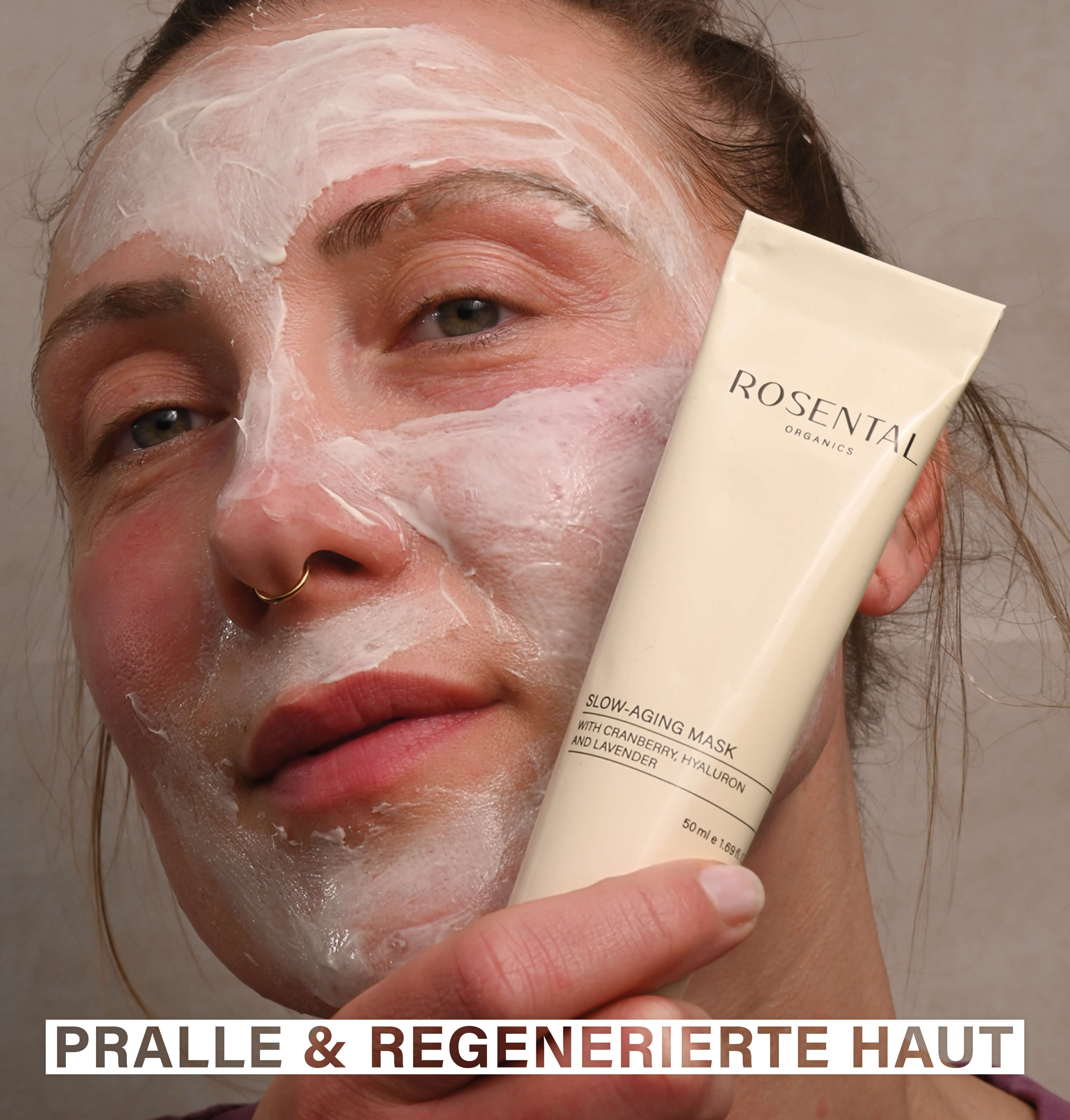 rosental-organics-4260576413352-slow-aging-mask-bild2-overlay Maschera anti-invecchiamento con mirtillo rosso, ialurone e lavanda