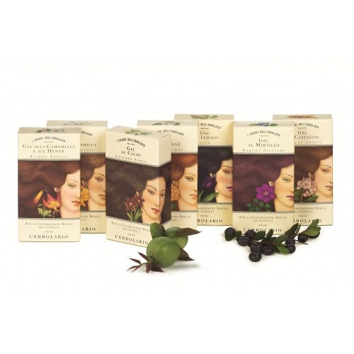 Haarfarben Gel mit Henna Hennarot