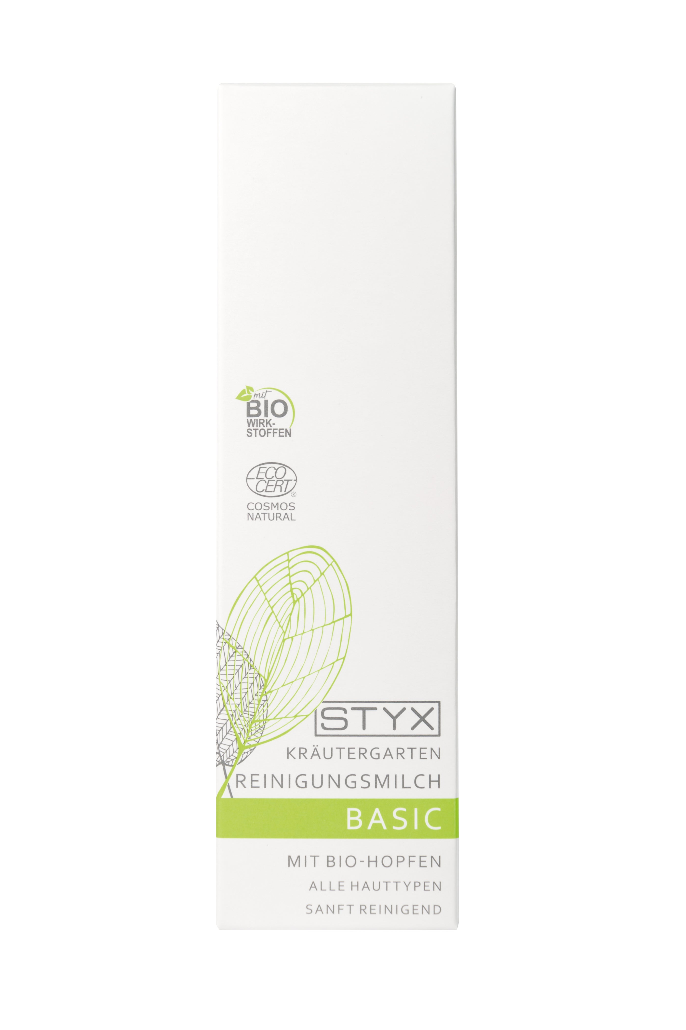 styx-kraeutergarten-reinigungsmilch-bio-hopfen-schachtel-200ml Kräutergarten BASIC Reinigungsmilch mit Bio Hopfen