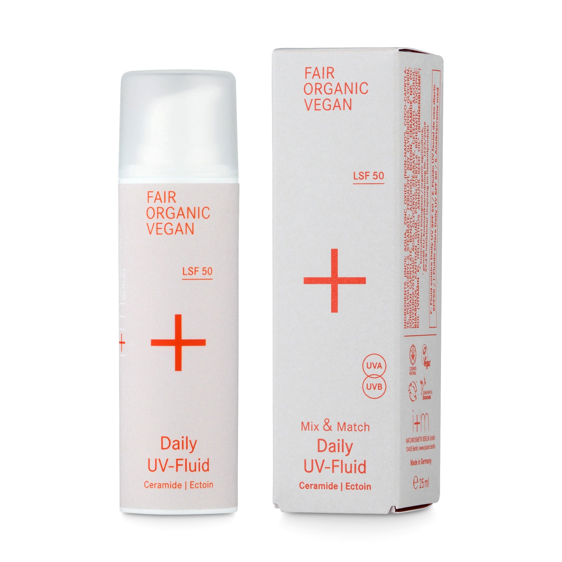 Mix & Match Daily UV-Fluid SPF 50 Sonnencreme, UV-Fluid, Daily UV-Fluid, Ceramide, Ectoin