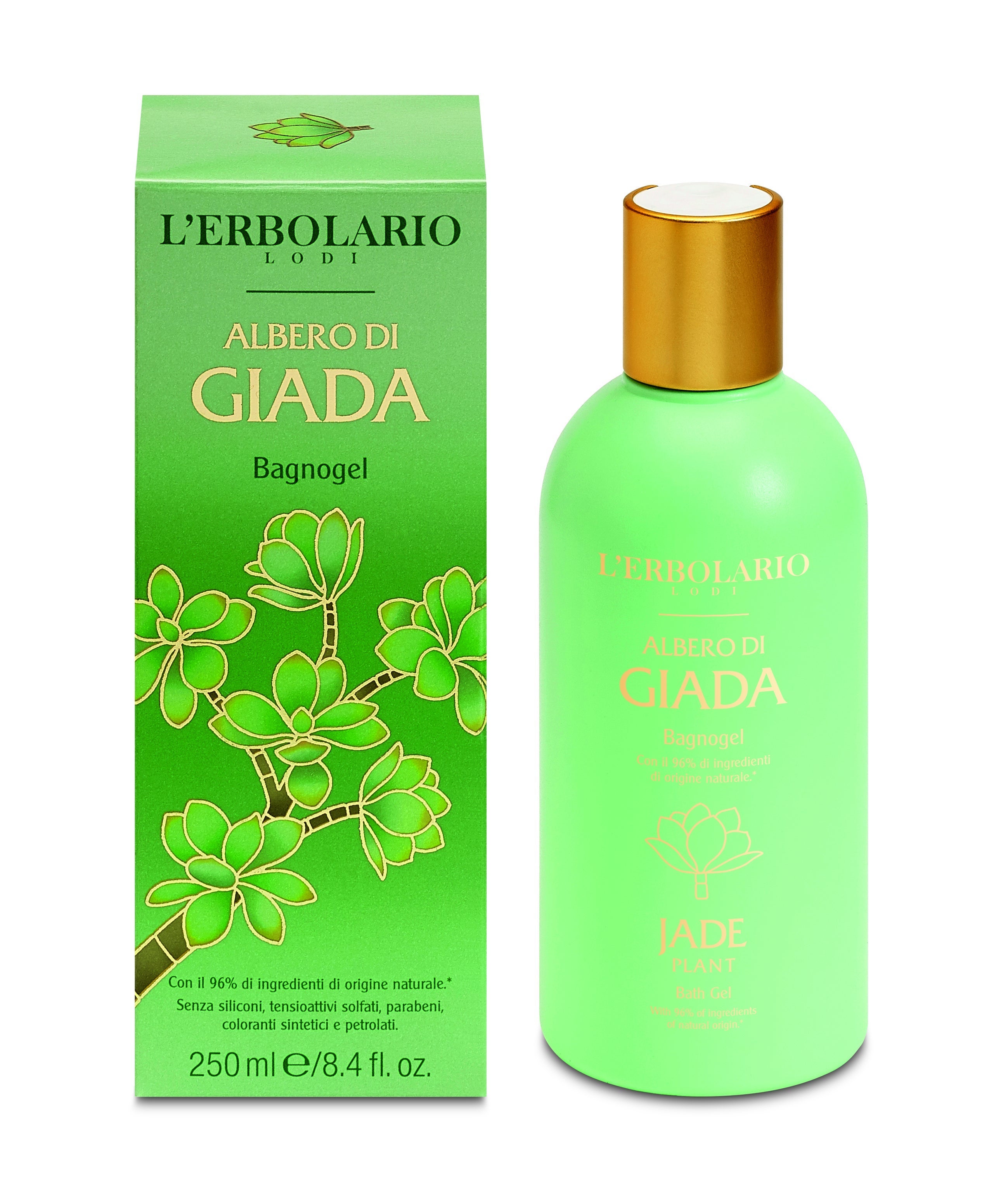 lerbolario-jade-bagnogel ALBERO DI GIADA Bad- / Duschgel