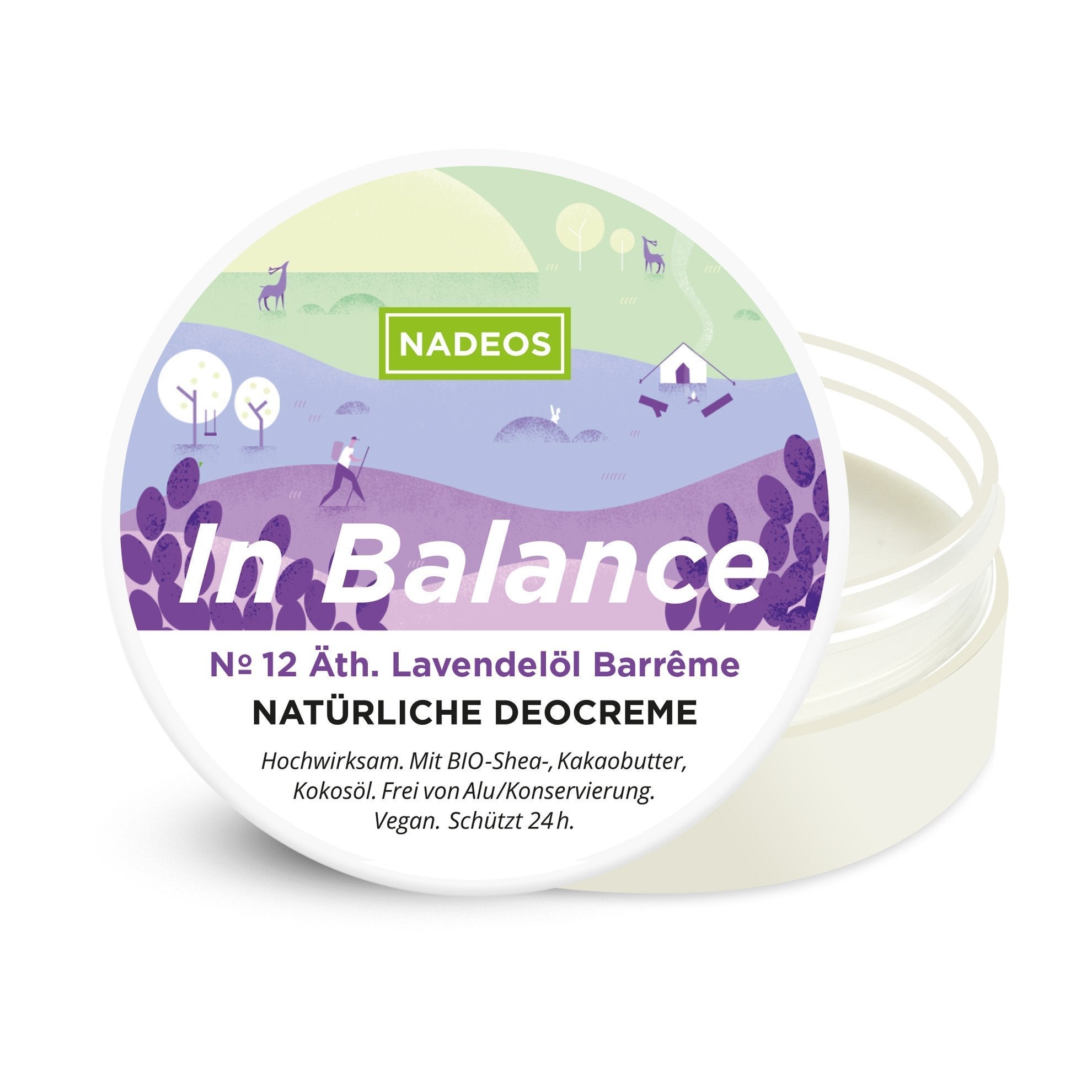 Crema deodorante naturale alla lavanda