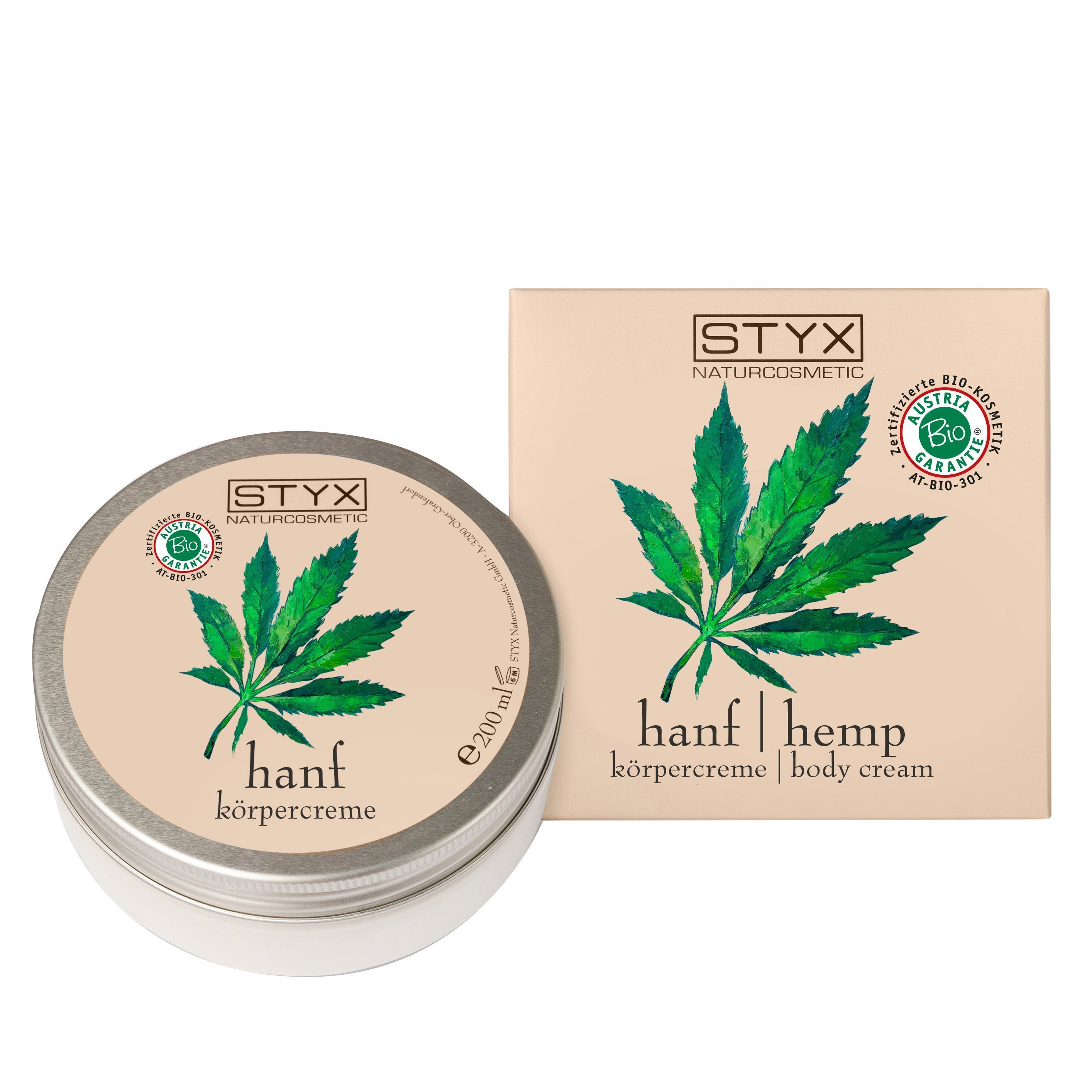 styx-hanf-korpercreme-200ml Hanf Körpercreme