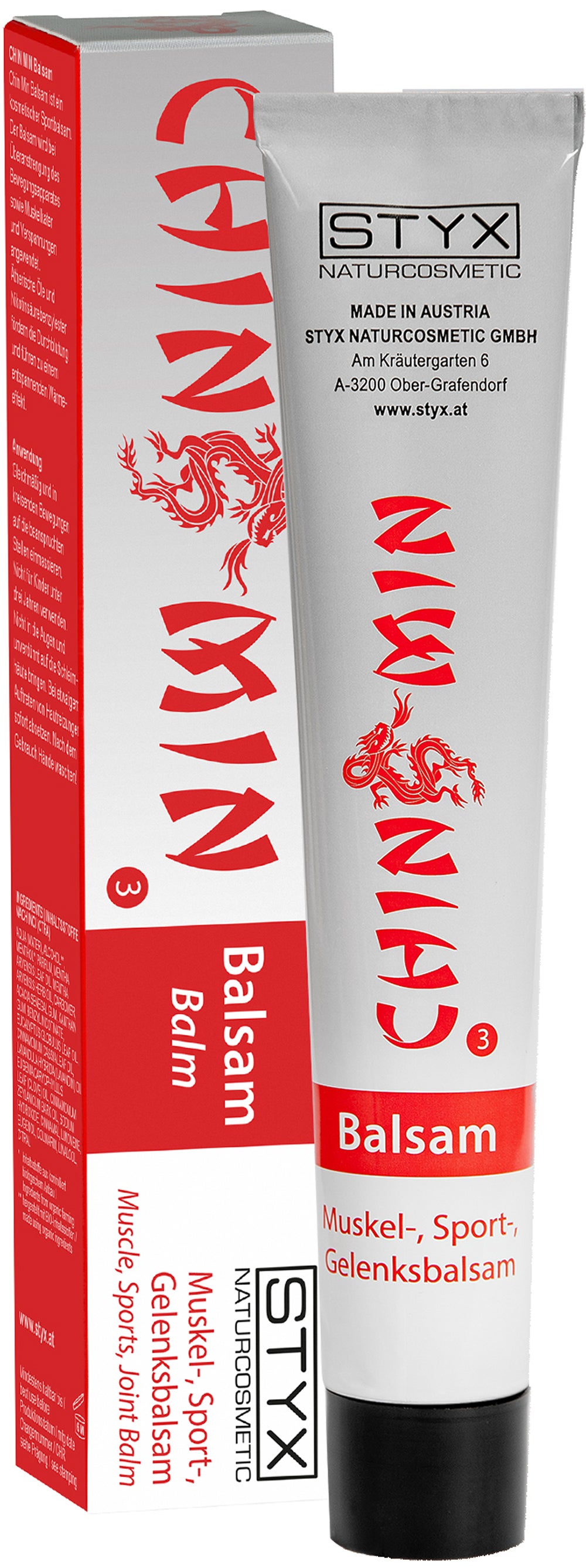 Chin Min Balsam Tube 50ml Flasche