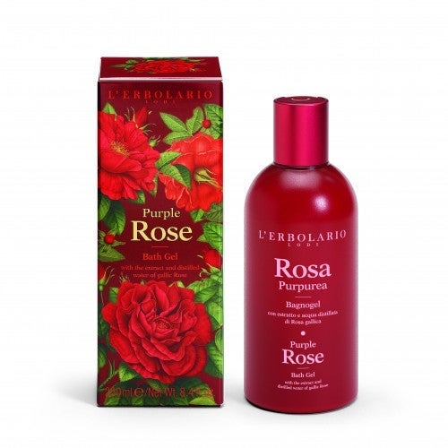 lerbolario-rosa-purpurea-purpur-rose-bade-duschgel-250ml ROSA PURPUREA Bade-/Duschgel