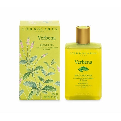 lerbolario-verbena-bade-duschgel-250ml Kräuterig, Kräuter, Pflanze, Flasche, Lotion