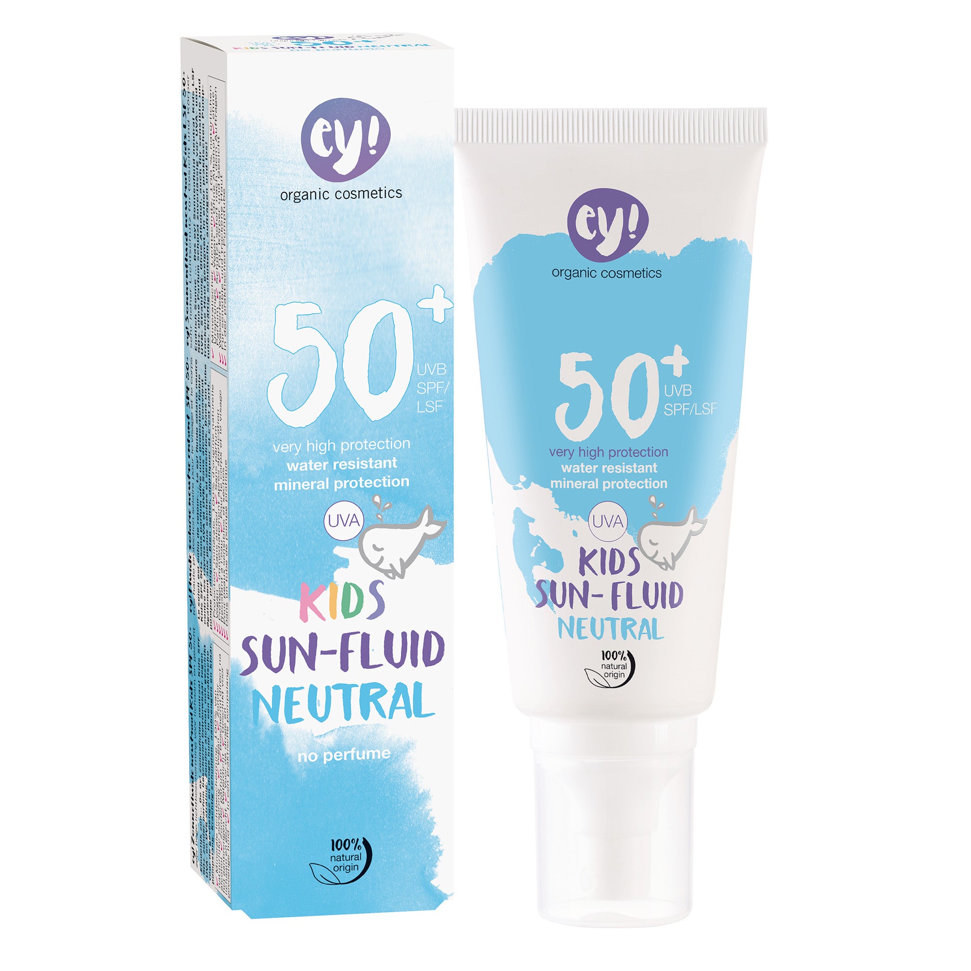 Fluido solare per bambini neutro SPF 50+ Flasche, Zahnpasta, Kosmetik, Sonnenschutz, Lotion, Flasche, Zahnpasta, Kosmetik, Sonnenschutz, Lotion