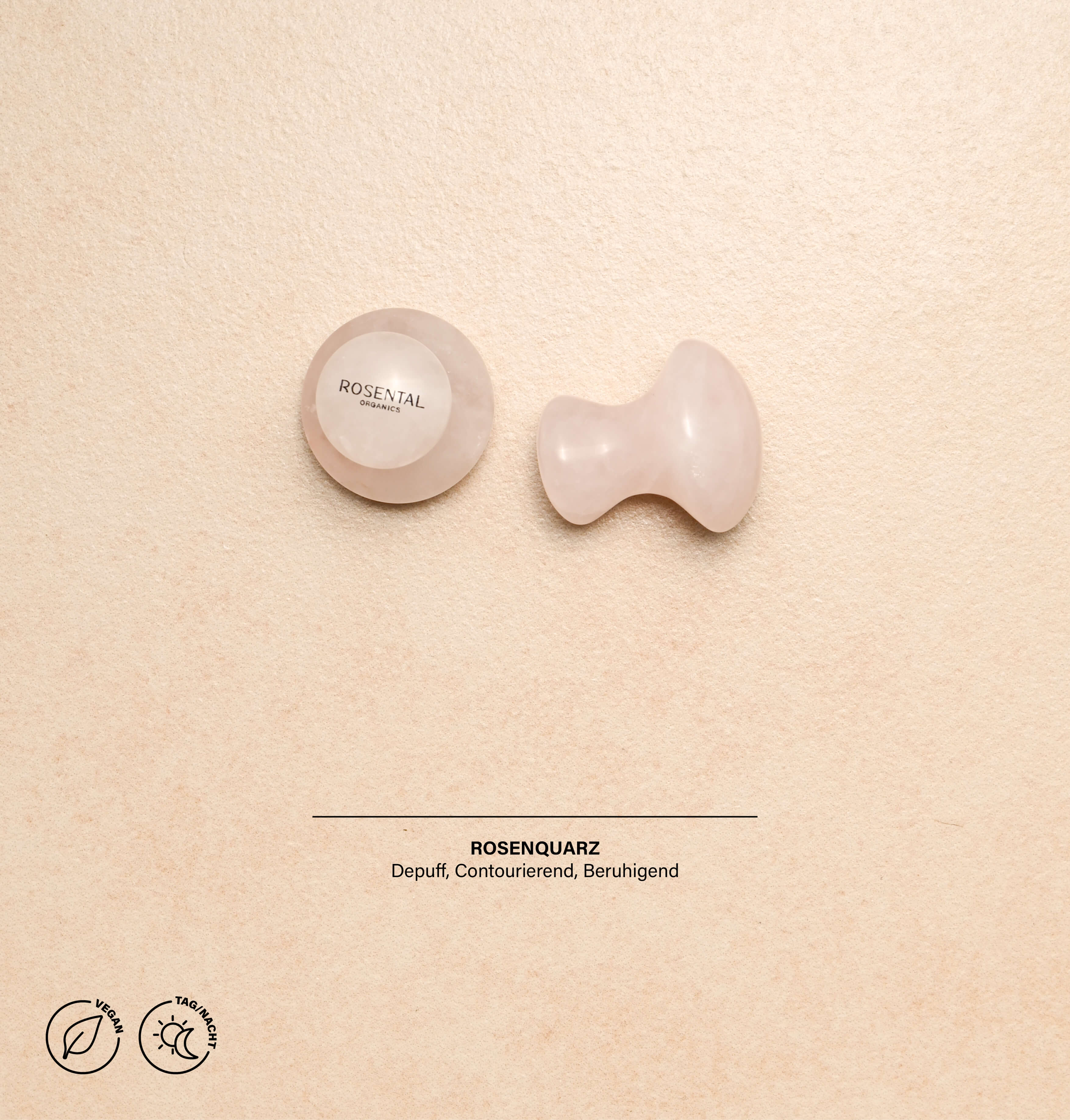 Eye Flowies Quarzo Rosa | Strumento di sollevamento naturale