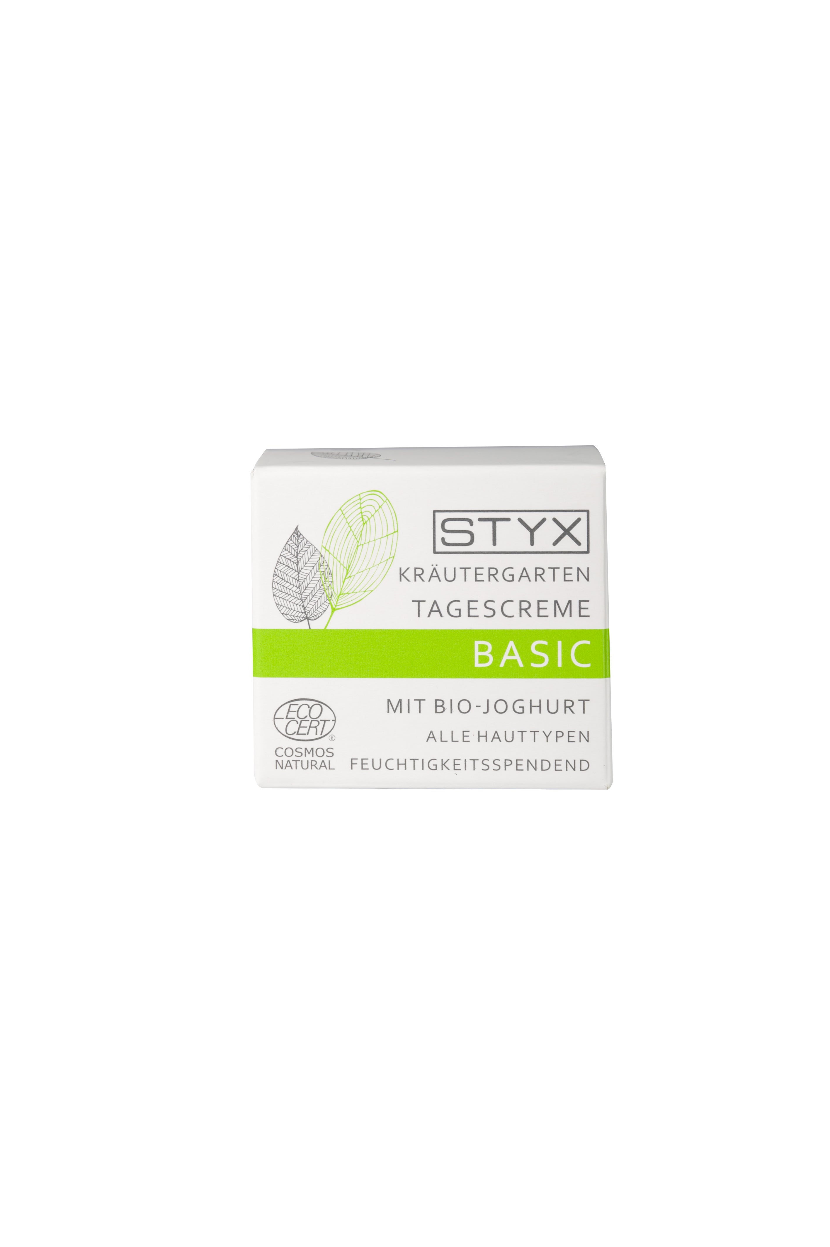 styx-kraeutergarten-gesichtscreme-bio-joghurt-schachtel-50ml Crema viso BASIC del giardino delle erbe con yogurt biologico