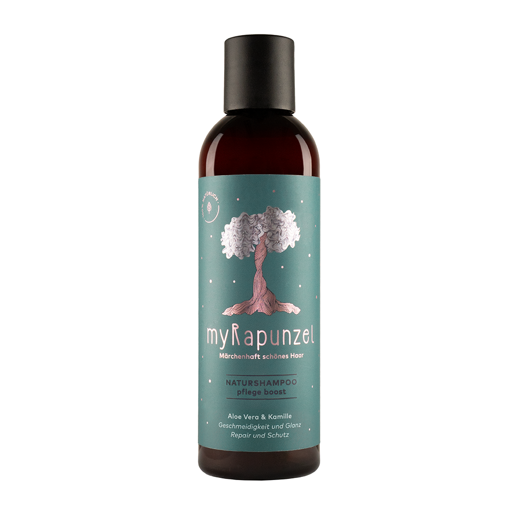 003a-myrapunzel-naturshampoo-pflege-200ml Shampoo per la cura naturale