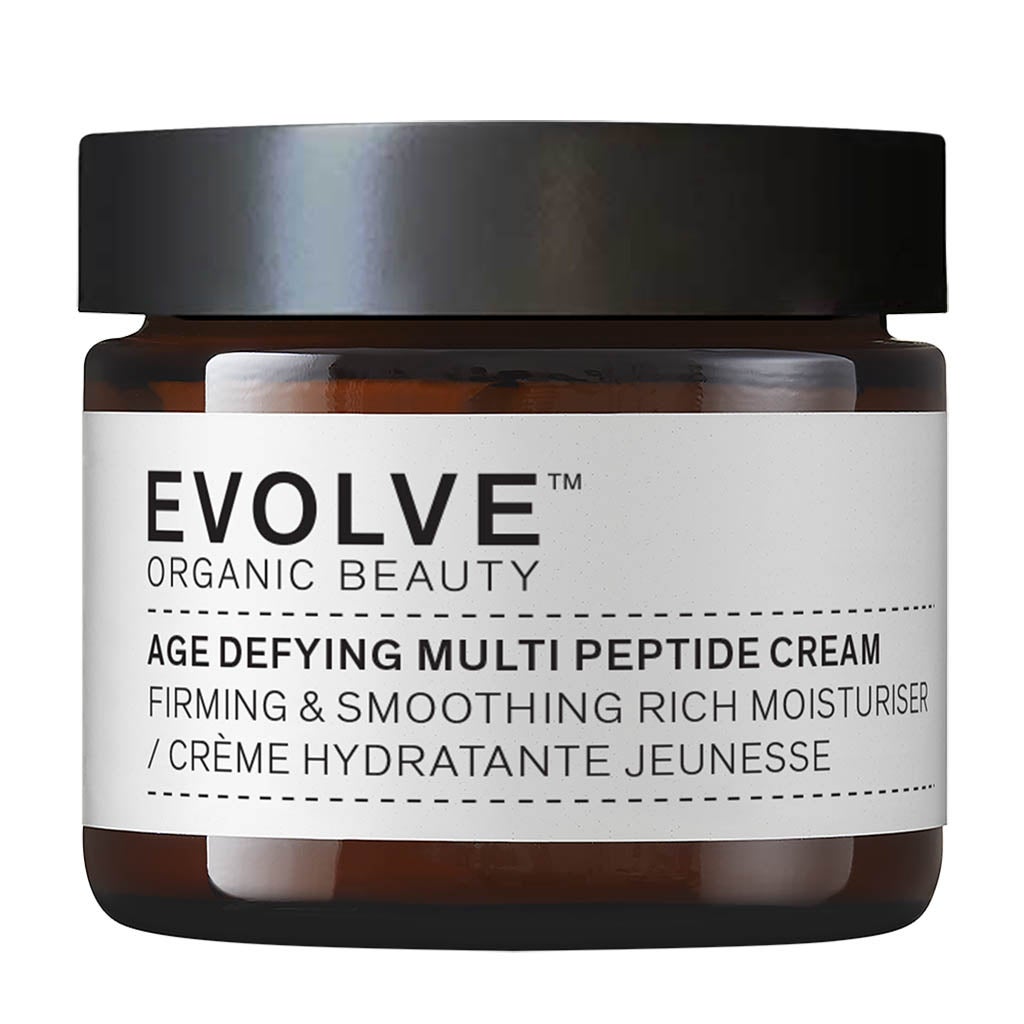 Age Defying Multi Peptide Cream Flasche, Kräuterig, Kräuter, Pflanze