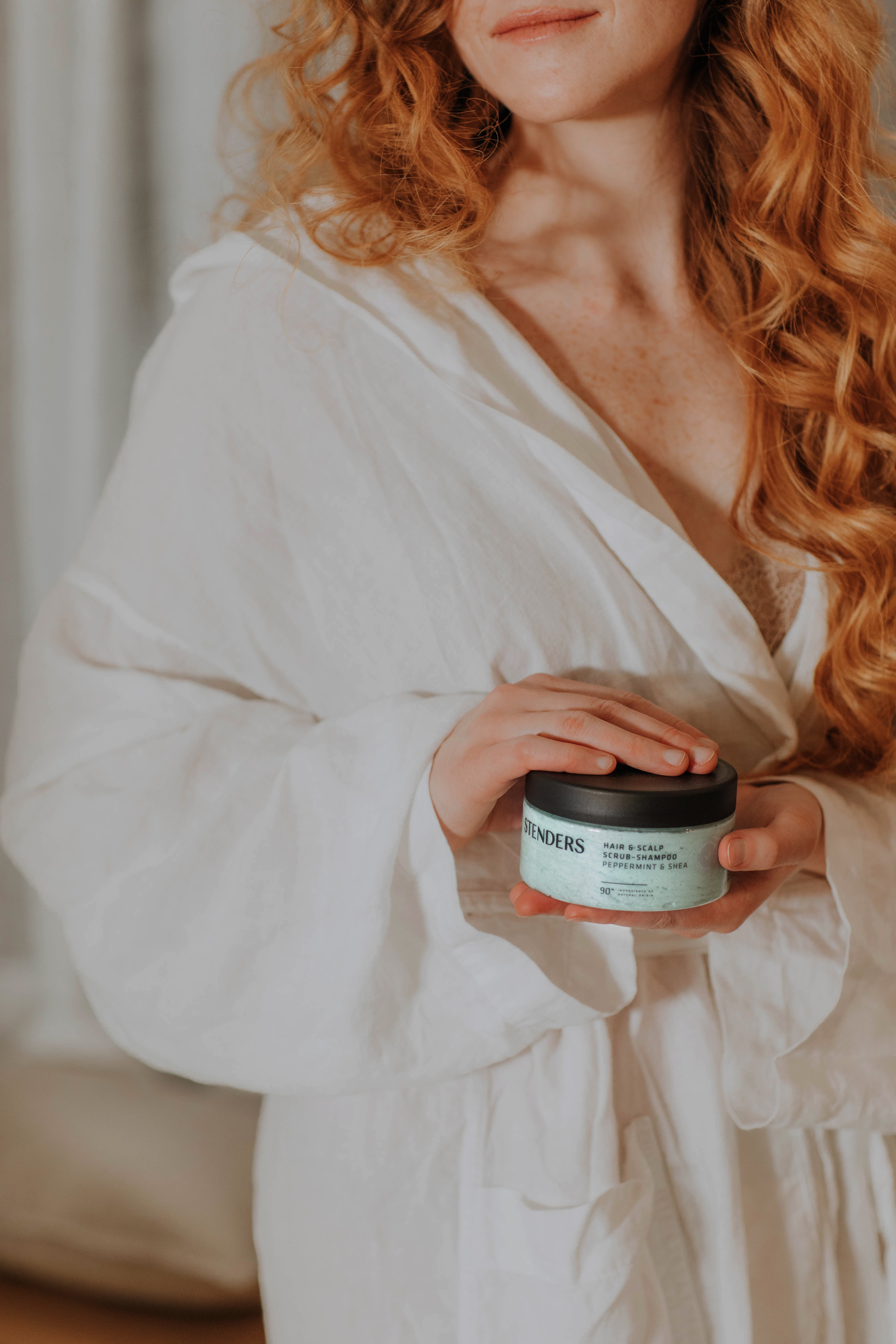 stenders-hair-scalp-scrub-shampoo-peppermint-shea Haar & Kopfhaut Peeling-Shampoo Pfefferminze & Sheabutter