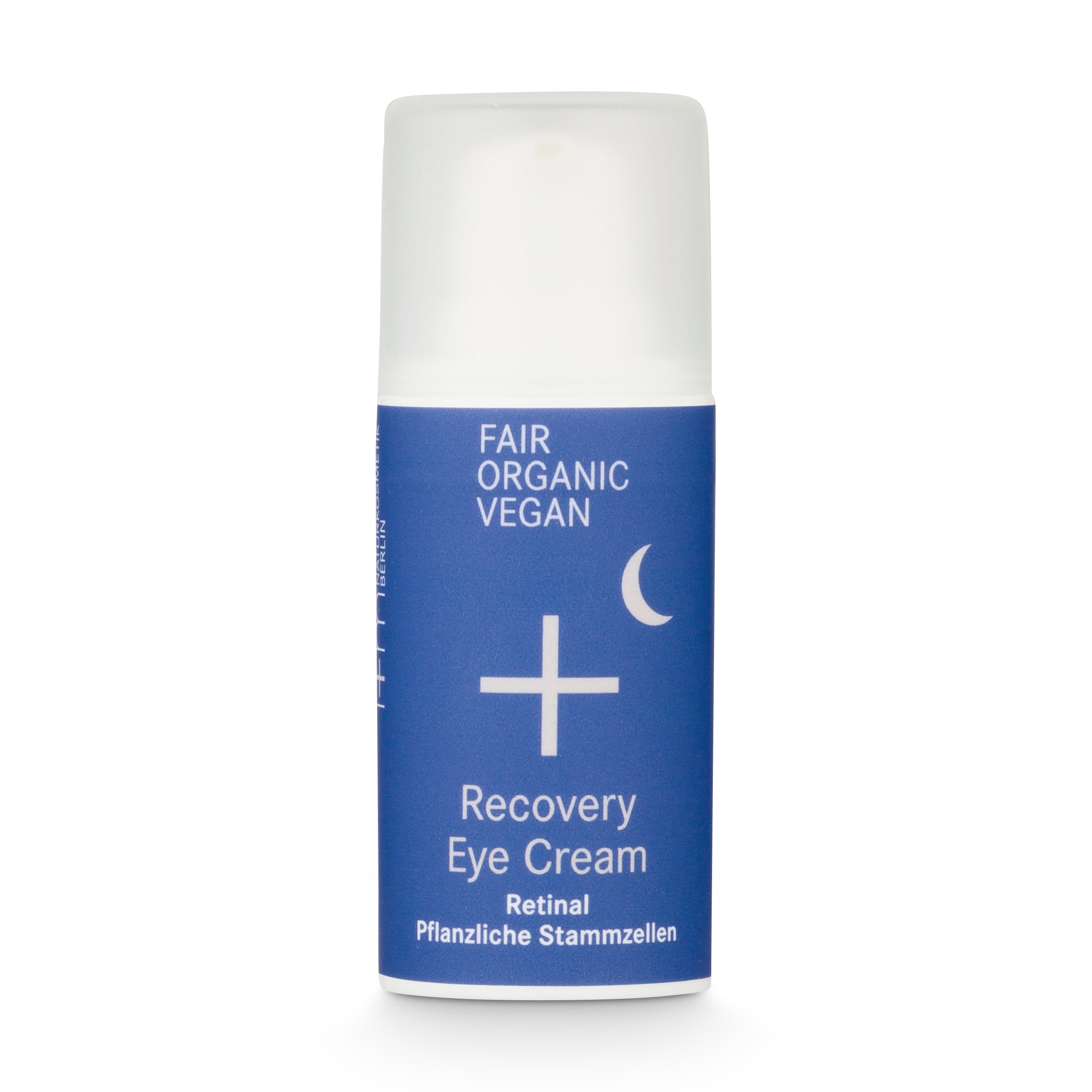 Crème pour les yeux Midnight Miracle Recovery Recovery Eye Cream, Retinal, Pflanzliche Stammzellen, Blue packaging, Vegan