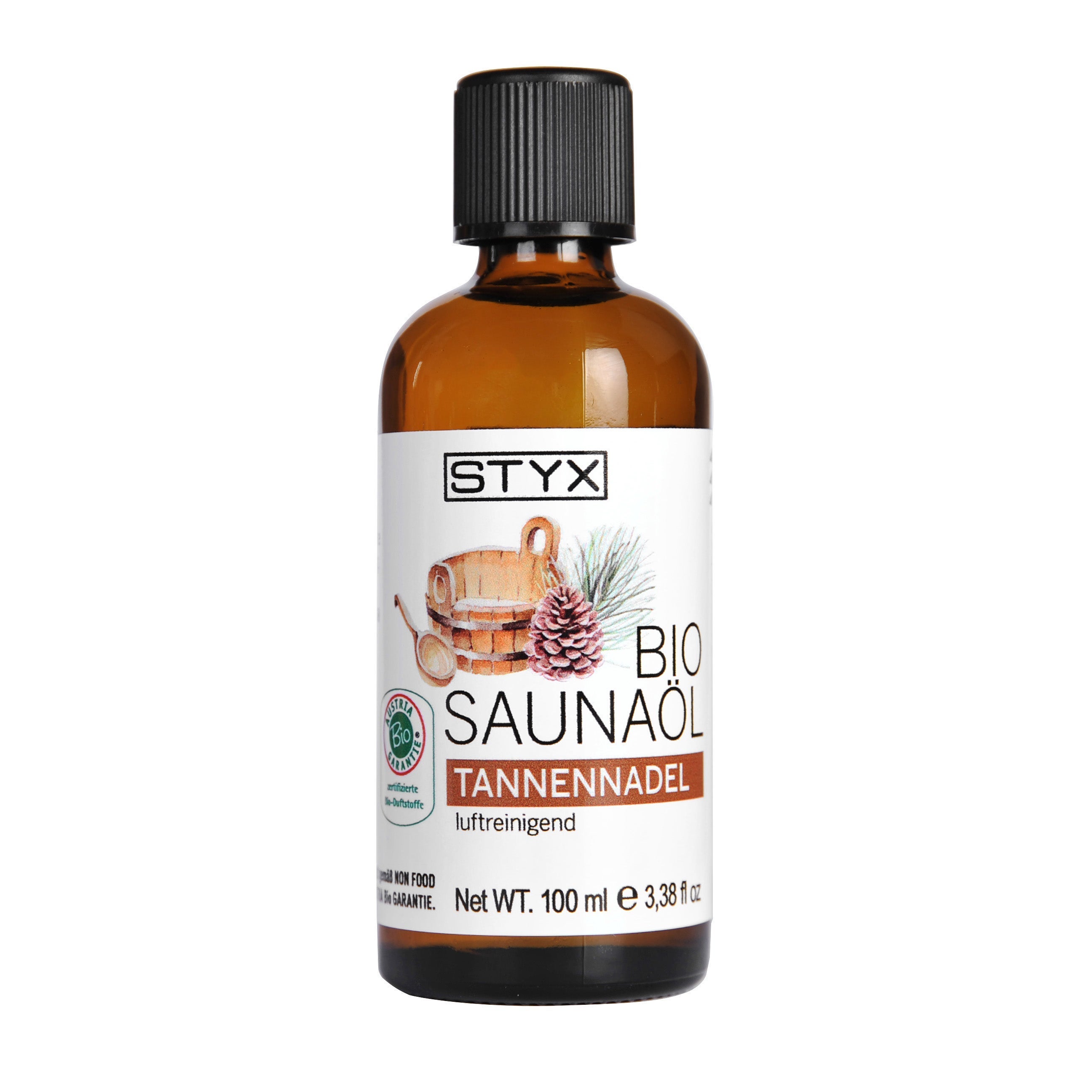 styx-16202-saunaoel-tannennadel-100ml Huile de sauna BIO aux aiguilles de sapin