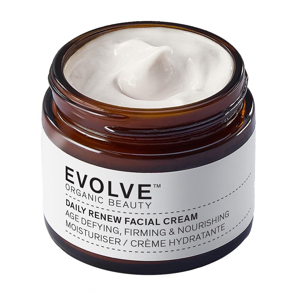 Daily Renew Facial Cream Flasche, Lotion, Kann, Zinn
