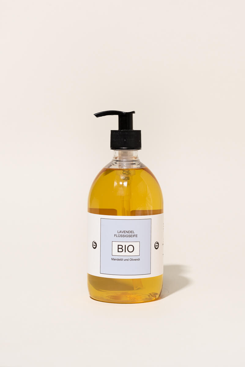 walde-seife-bio-seife-flussig-500ml-lavendel Flasche, Kosmetik, Parfüm, Speiseöl, Essen