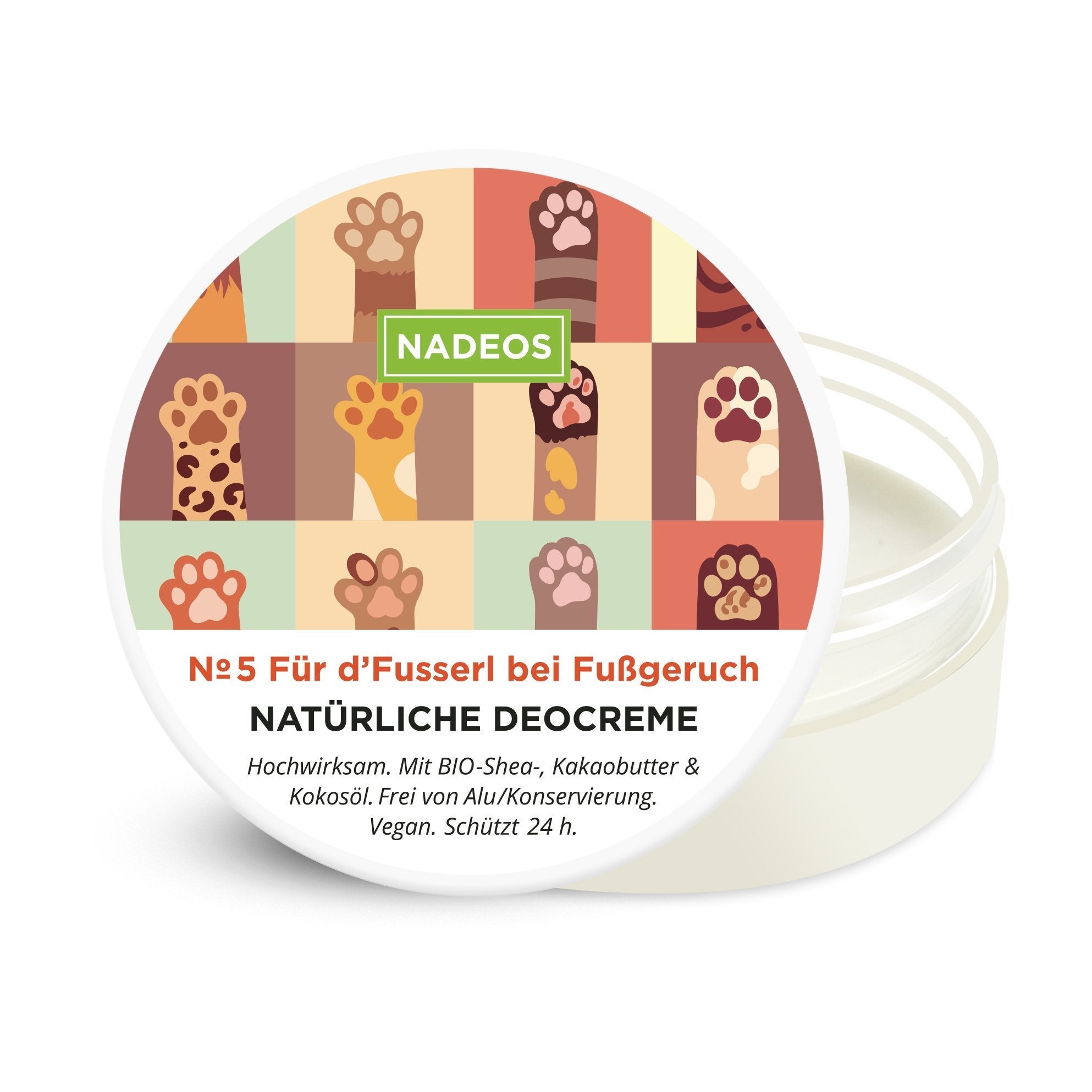 Crema piedi deodorante naturale