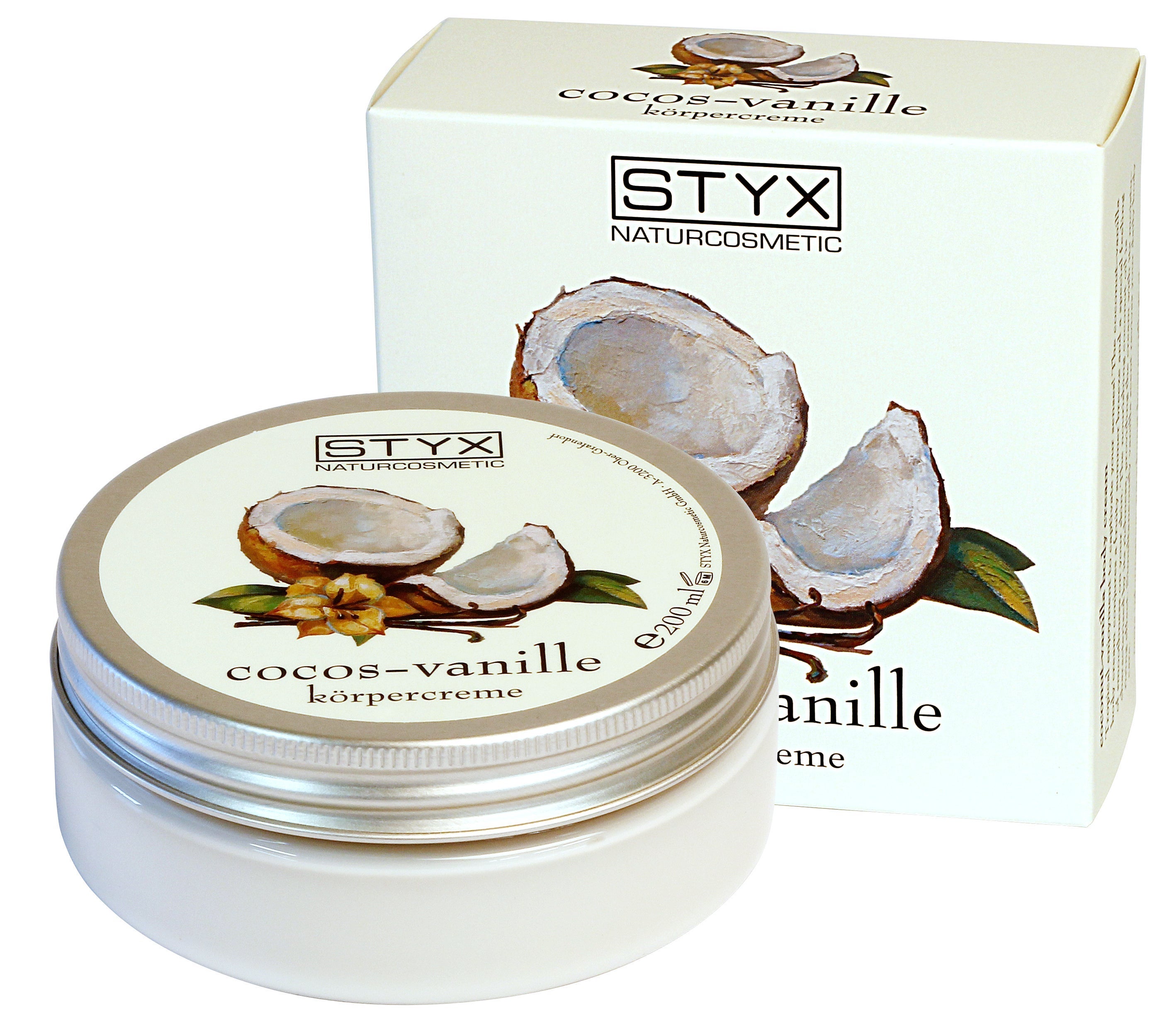 styx-cocos-vanille-koerpercreme-mit-schachtel-200ml Cocos-Vanille Körpercreme 200ml