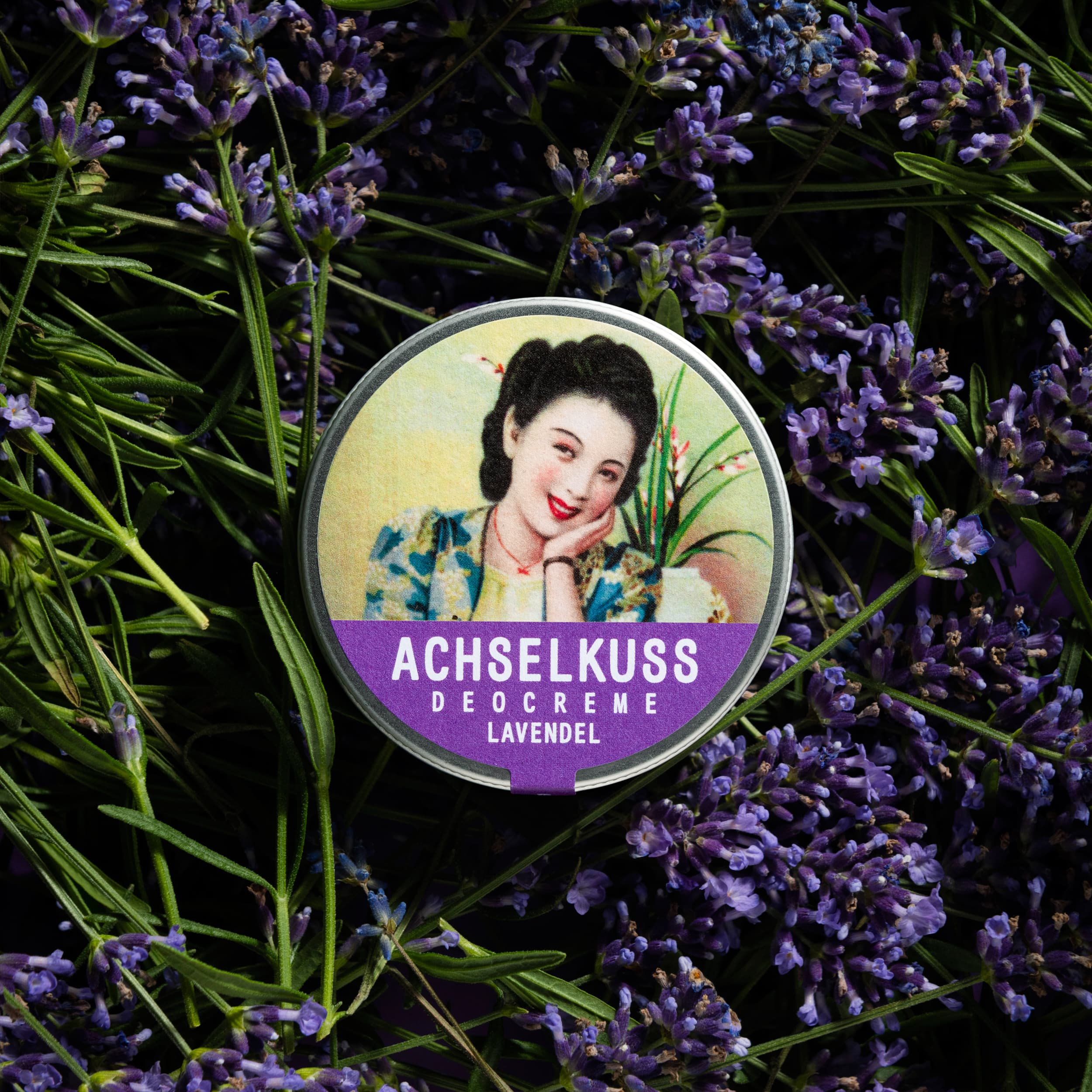 ACHSELKUSS-Lavendel-50g Deocreme Lavendel