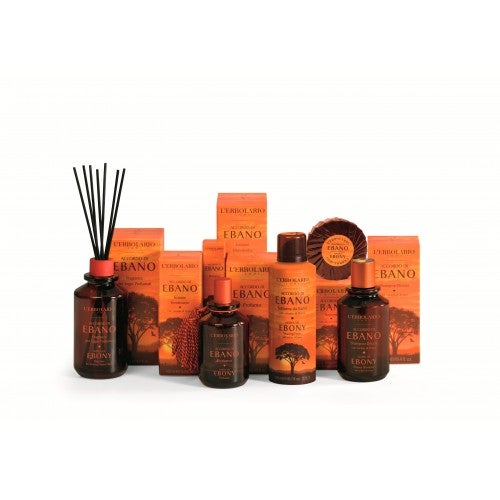 lerbolario-ebano-eau-de-parfum-50ml-6 ACCORDO DI EBANO Parfum d'ambiance avec bâtonnets en bois