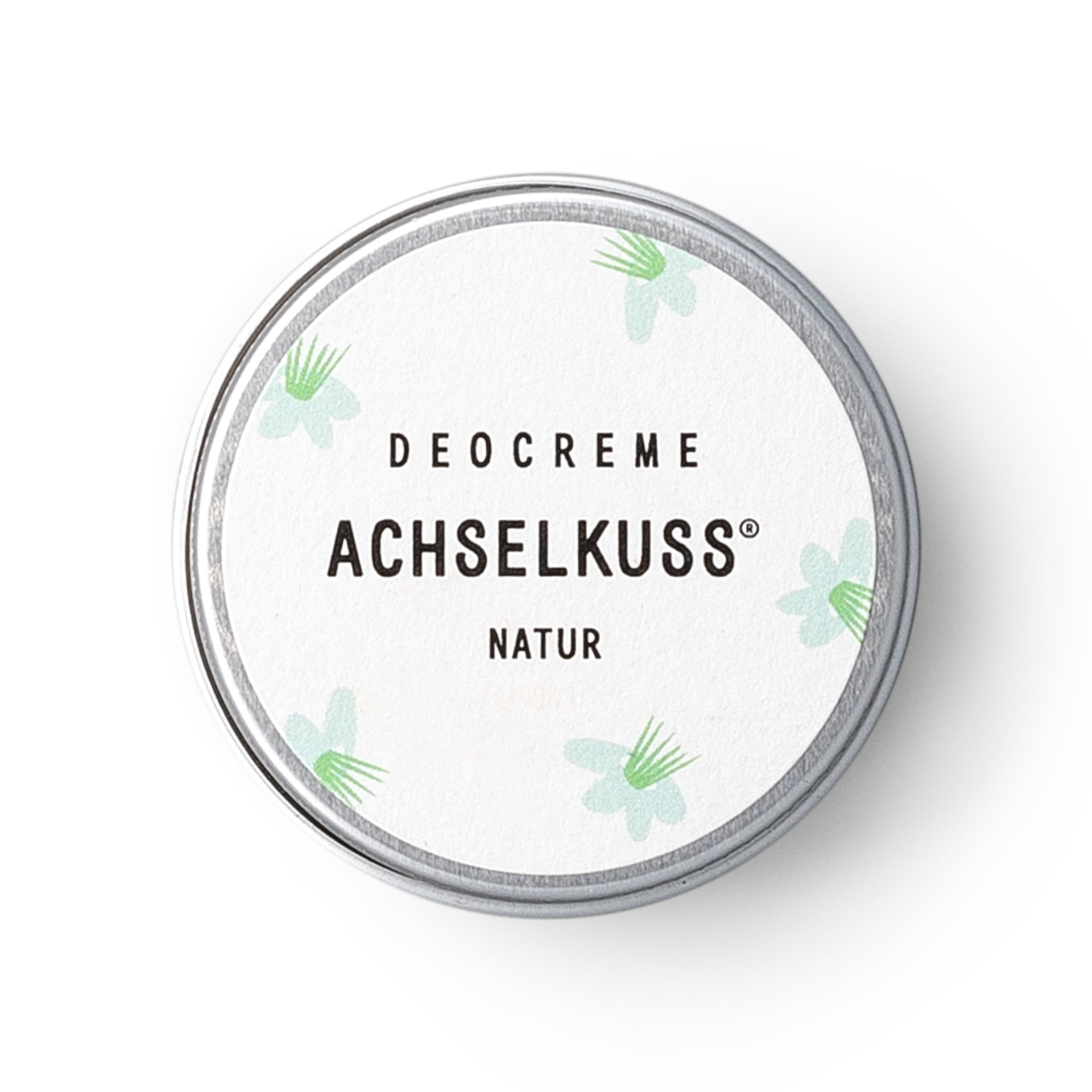 Deocreme Mini Natur Kräuterig, Pflanze, Gesicht, Kopf, Teller