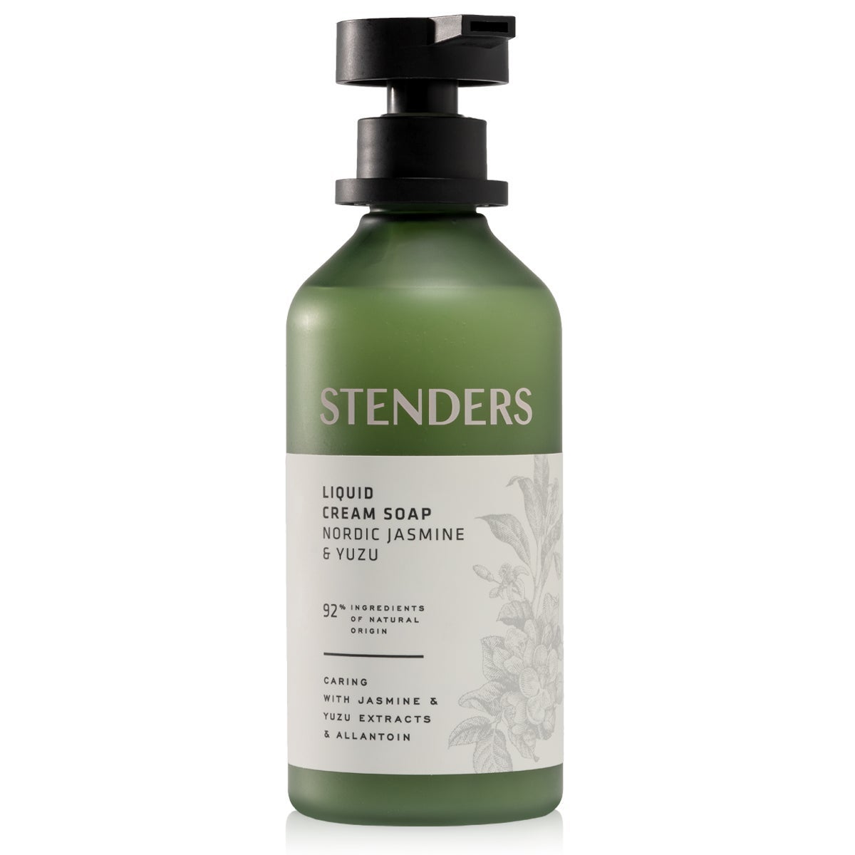 stenders-nordic-jasmine-yuzu-cream-soap Flasche, Lotion, Kosmetik, Parfüm, Flasche, Lotion, Kosmetik, Parfüm