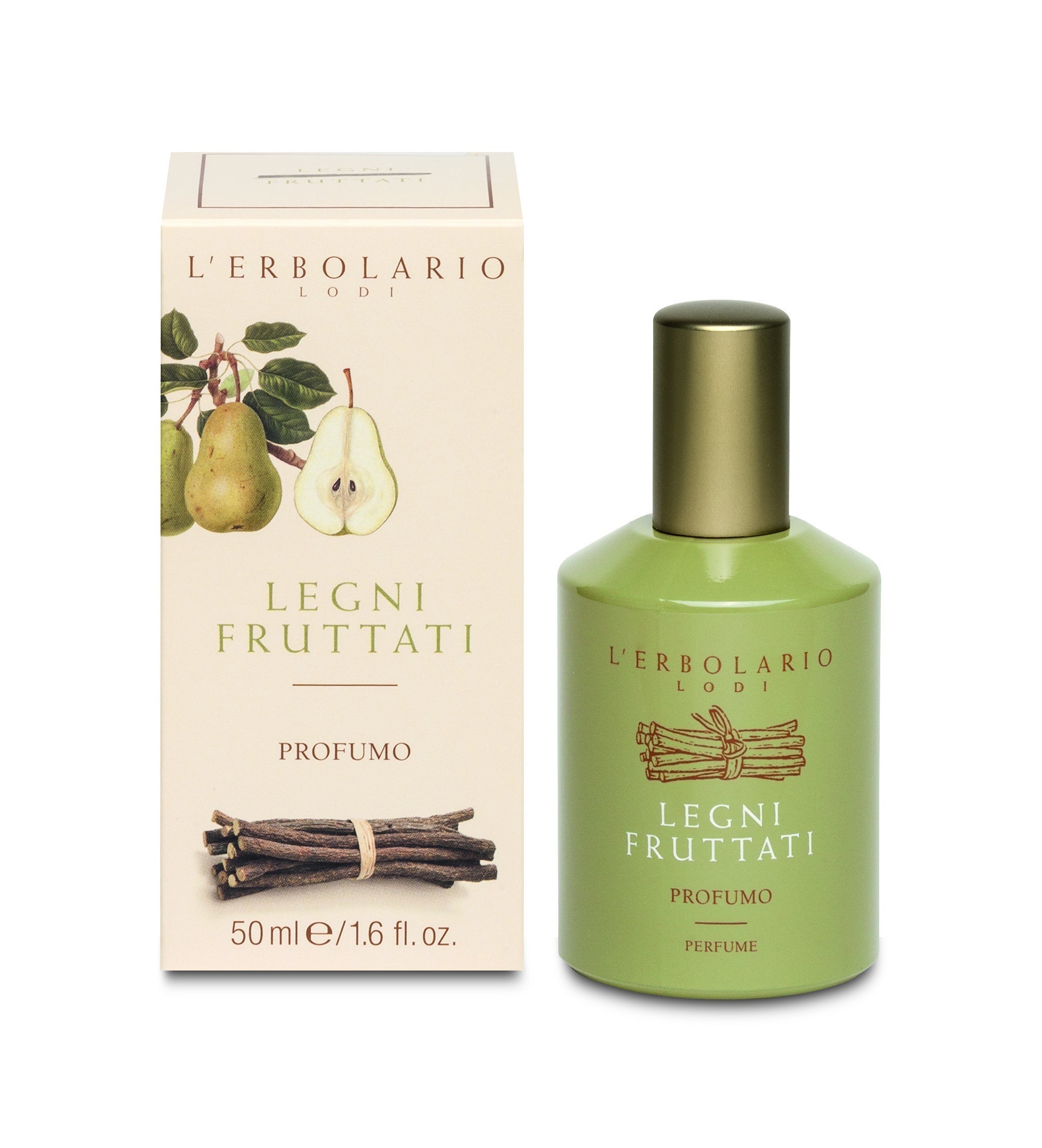 lerbolario-legni-fruttati-parfum-50ml Flasche, Obst, Produzieren, Birne, Parfum