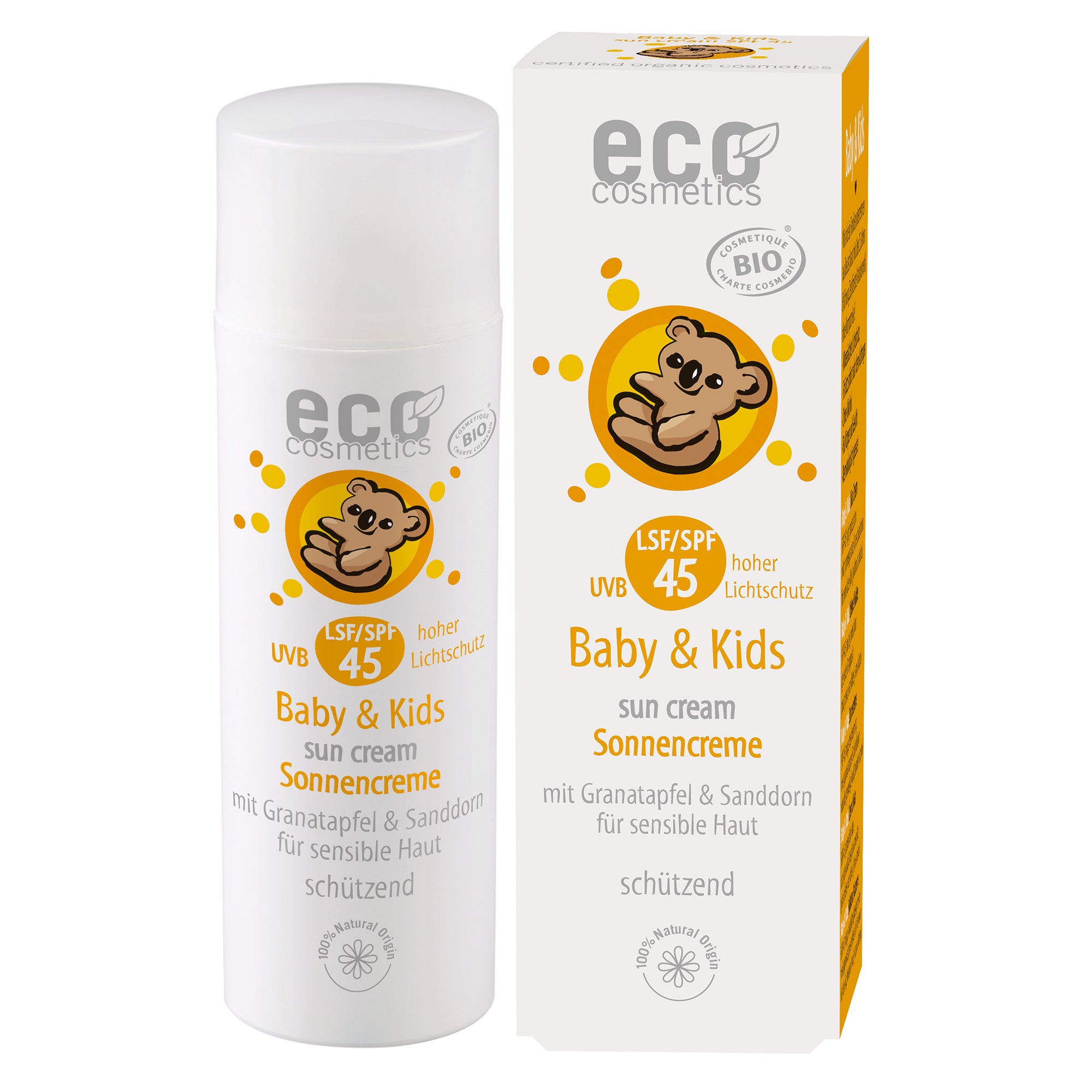 Crème solaire Baby & Kids SPF 45 Flasche, Kosmetik, Sonnenschutz