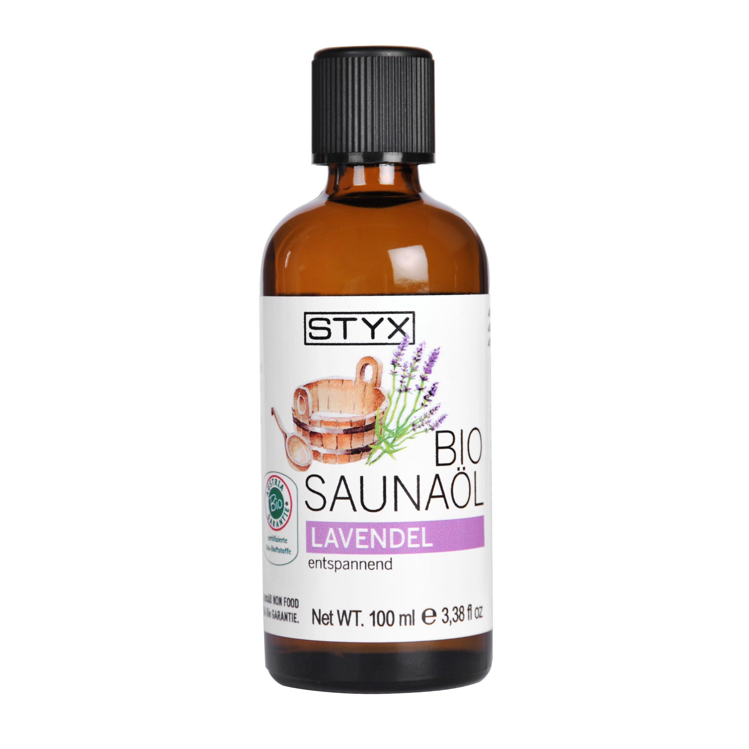 styx-16222-saunaoel-lavendel-100ml Huile de sauna BIO Lavande