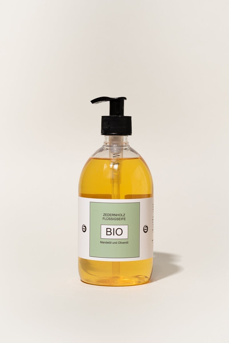 walde-seife-bio-seife-flussig-500ml-zedernholz Sapone organico liquido al legno di cedro