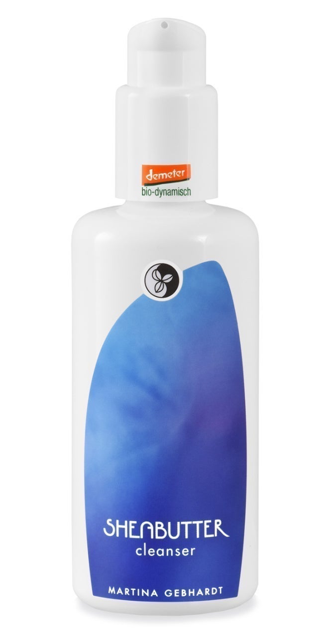 martina-gebhardt-21207-sheabutter-cleanser-150ml Flasche, Lotion, Kosmetik, Parfüm, Rasierwasser, Flasche, Lotion, Kosmetik, Parfüm, Rasierwasser