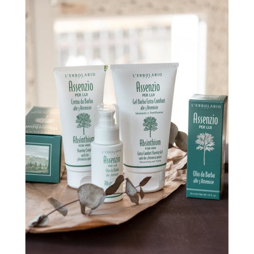 lerbolario-assenzio-per-lui-rasiergel-150ml Gel à raser ABSINTH FÜR HEN
