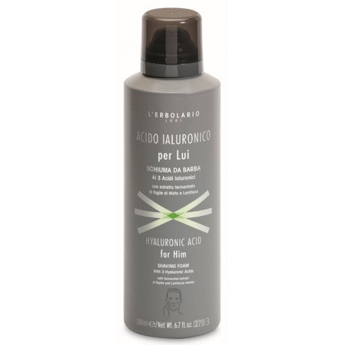 lerbolario-hyaluronsaure-fur-ihn-rasierschaum-200ml ACIDE HYALURONIQUE pour LUI Mousse à raser