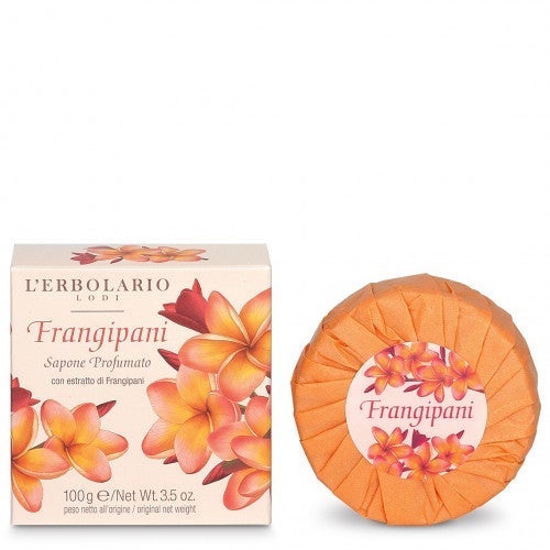 lerbolario-frangipani-seife-100g Savon FRANGIPANI
