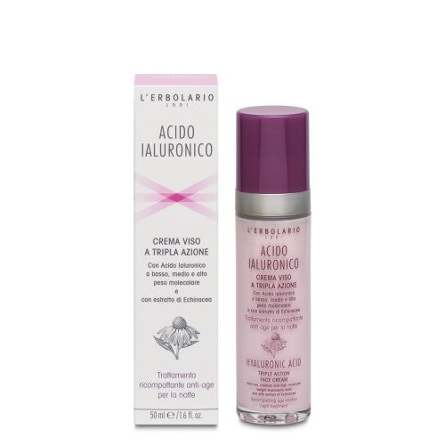 lerbolario-hyaluronsaure-nachtcreme-50ml HYALURONSÄURE Nachtcreme