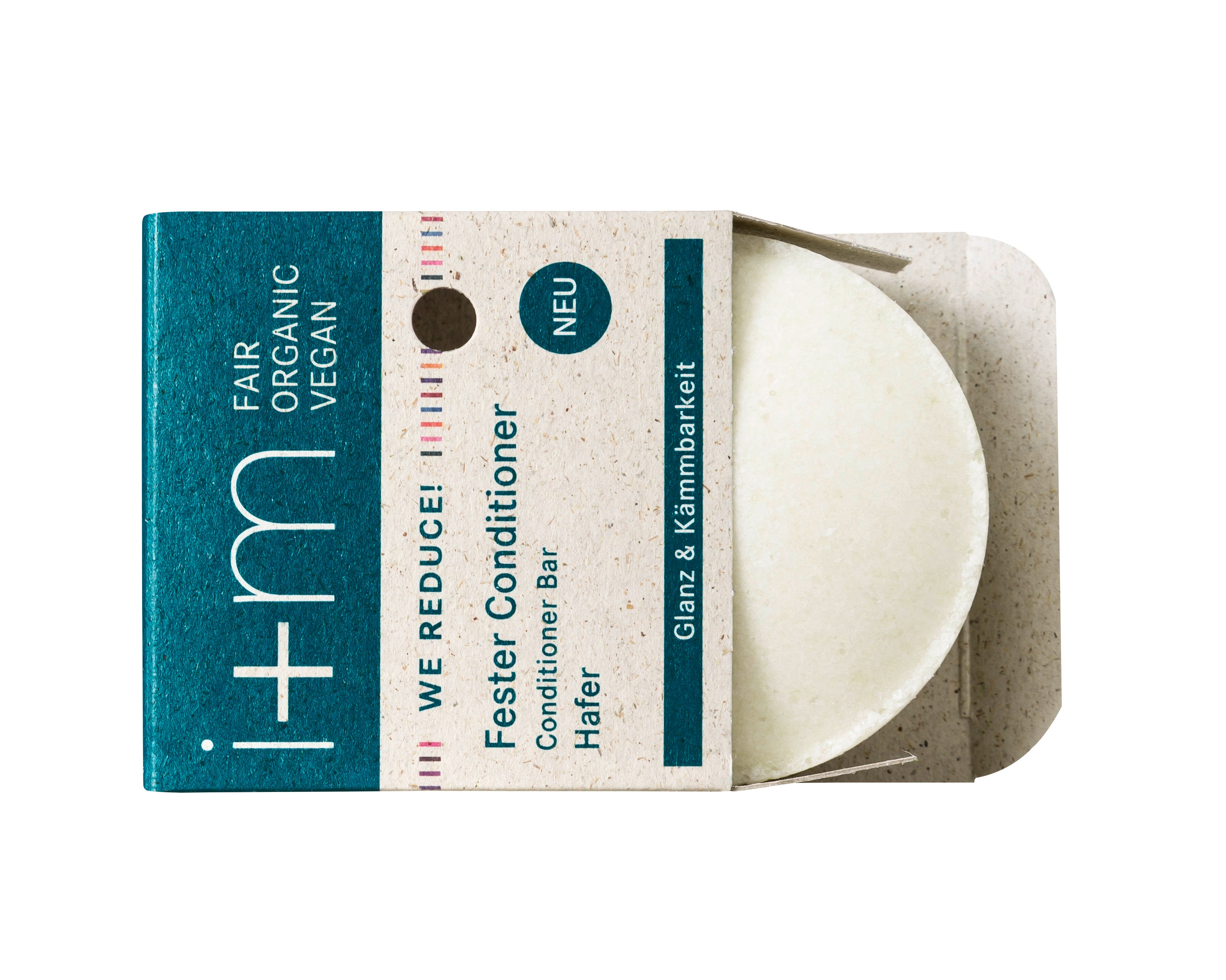 iplusm-we-reduce-fester-conditioner-hafer-offen RIDUCIAMO il balsamo solido all'avena