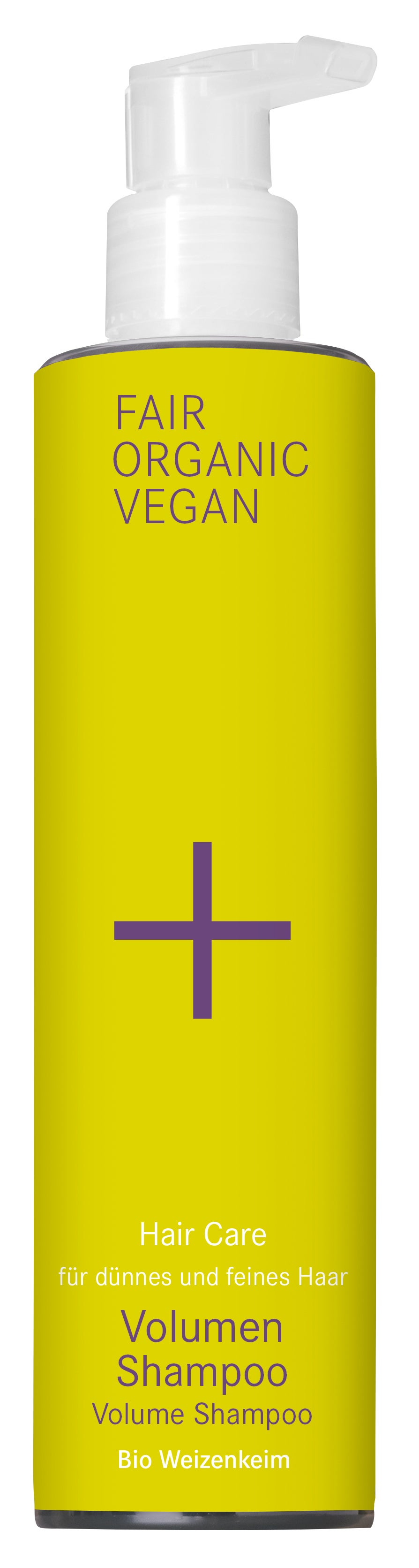 iplusm-hair-care-volumen-shampoo Cura dei capelli Volume Shampoo al germe di grano per capelli sottili e fini