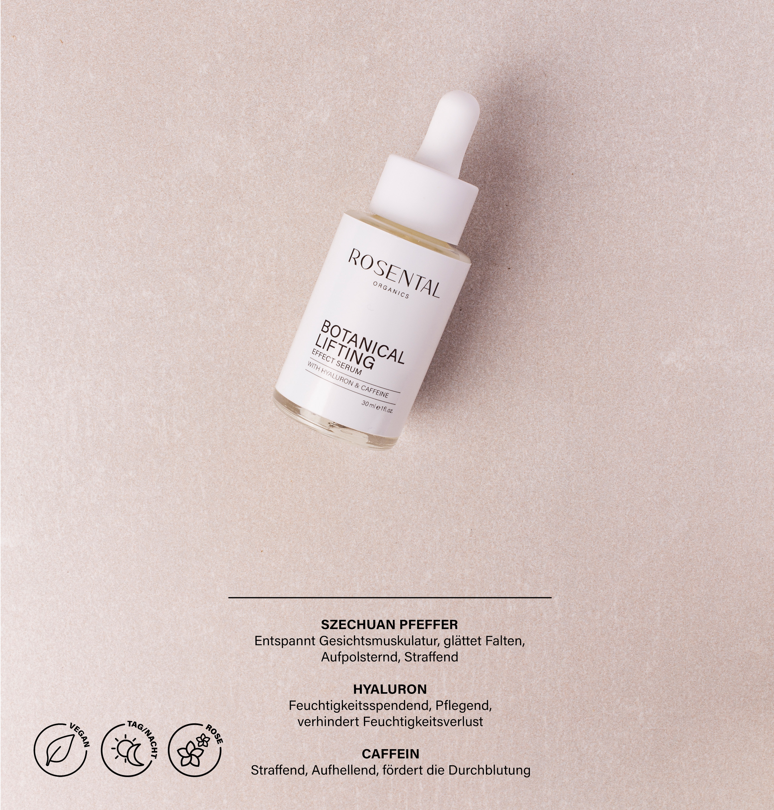 Botanical Lifting Effect Serum | with Hyaluron